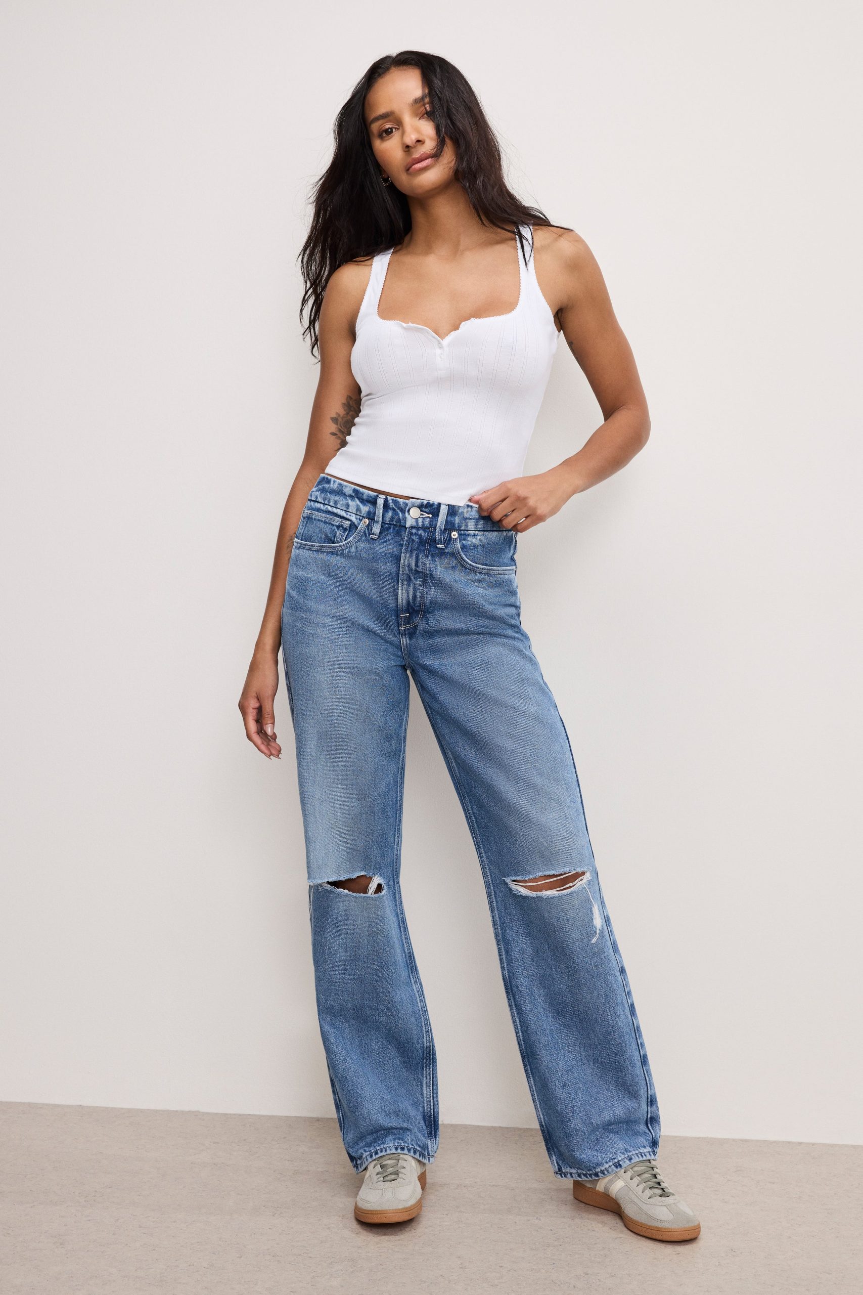 GOOD 90S RELAXED JEANS | INDIGO893