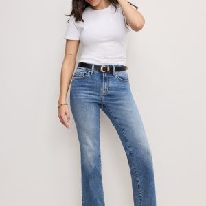 ALWAYS FITS GOOD PETITE STRAIGHT JEANS | INDIGO316