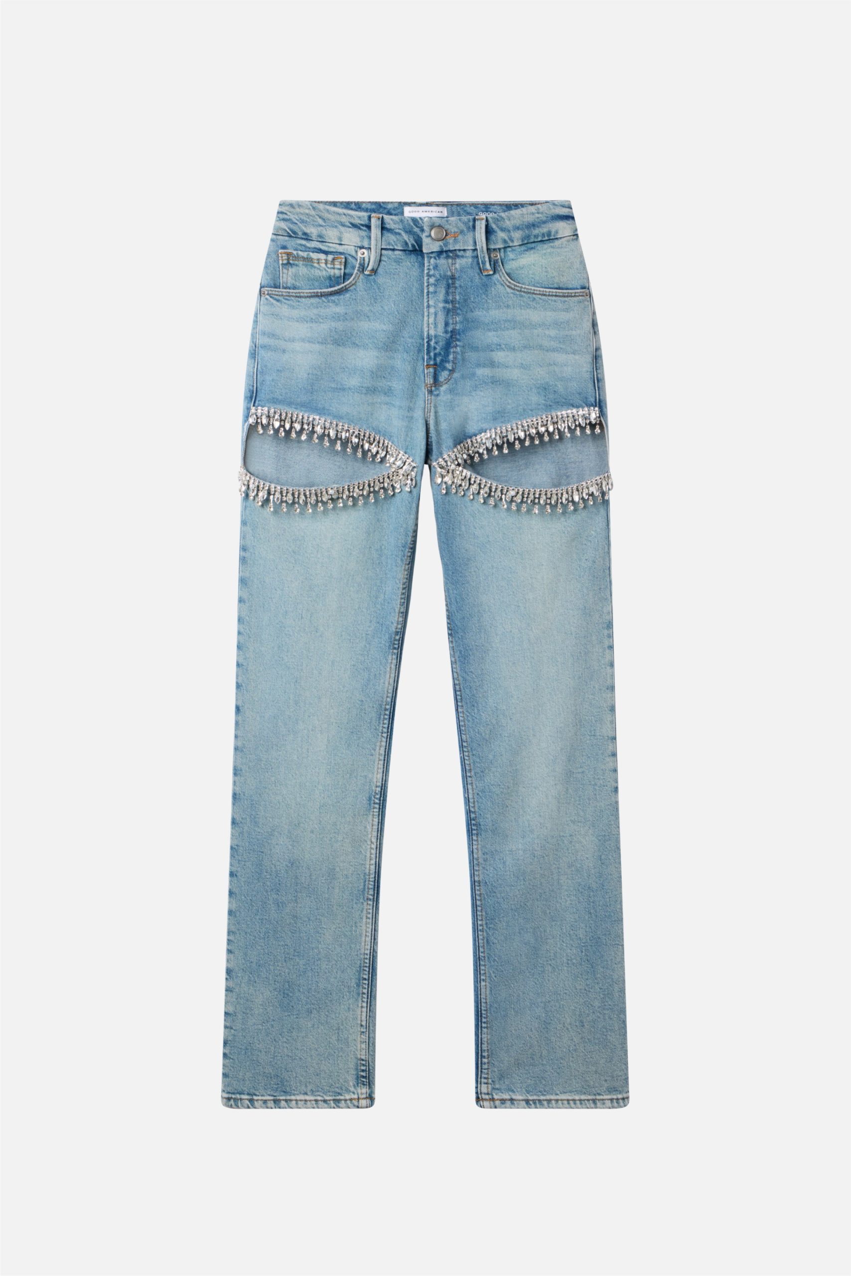 GOOD ICON STRAIGHT DIAMOND JEANS | INDIGO357 - Image 6