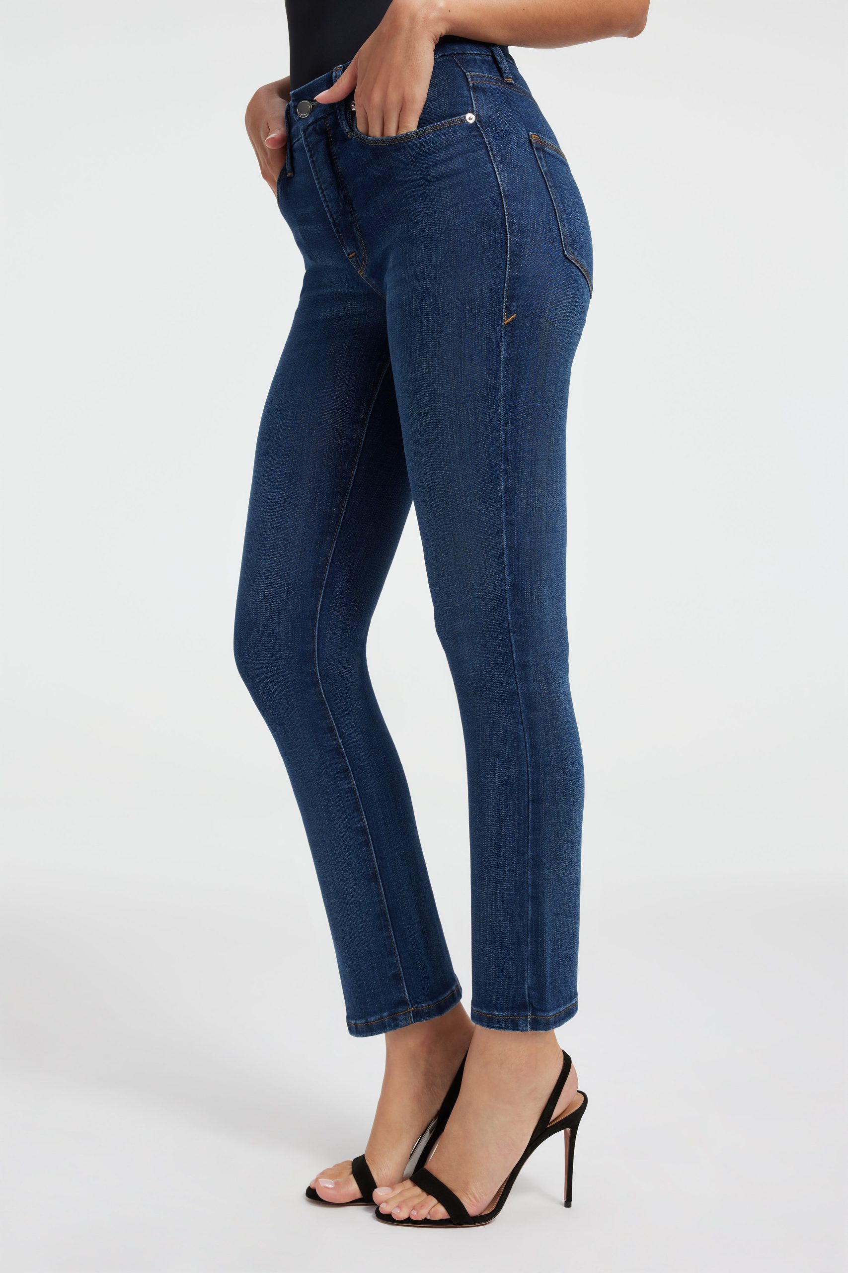 GOOD LEGS STRAIGHT JEANS | BLUE004 - Image 5