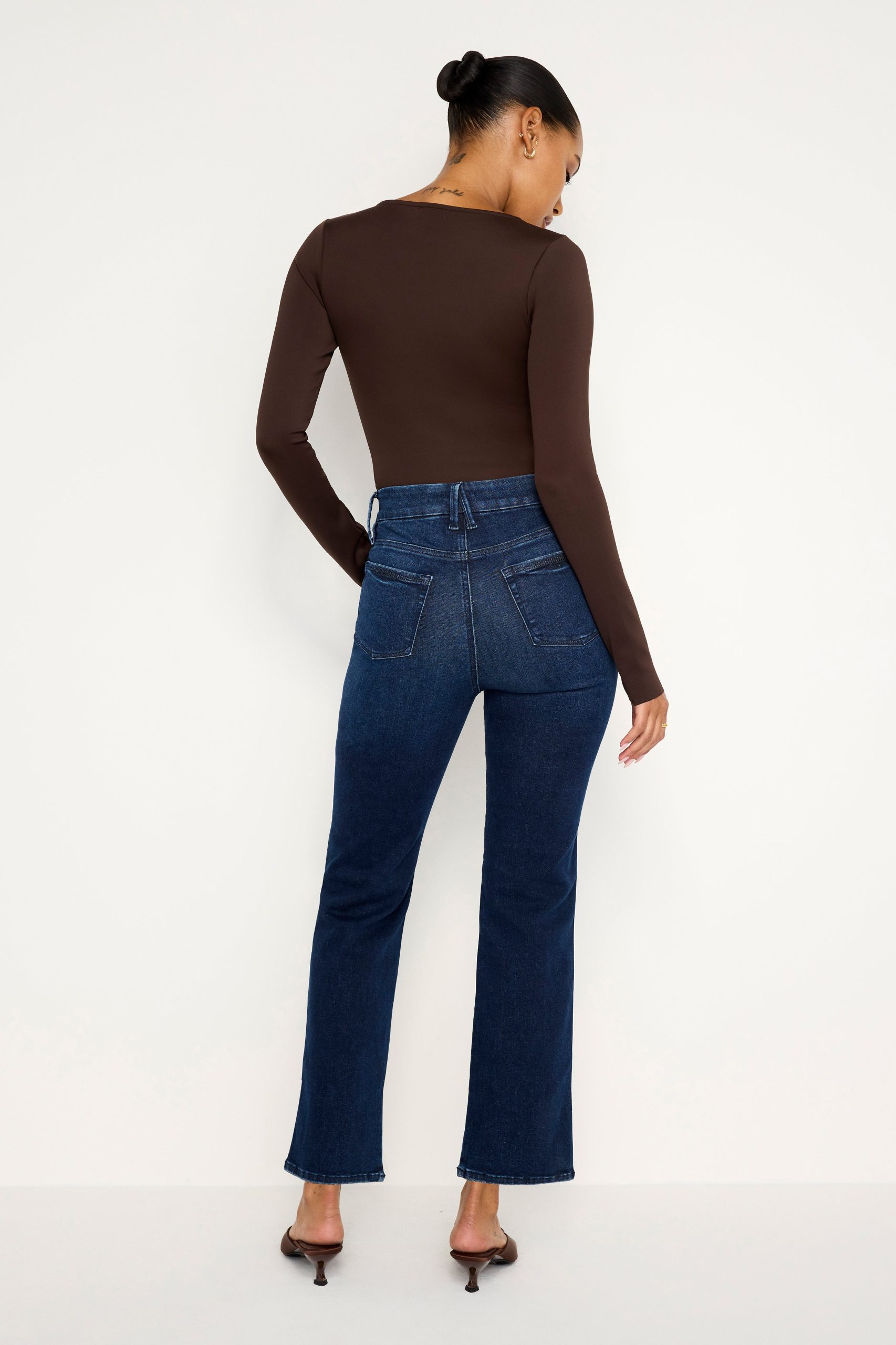 ALWAYS FITS GOOD CURVE STRAIGHT JEANS | INDIGO707 - Image 3