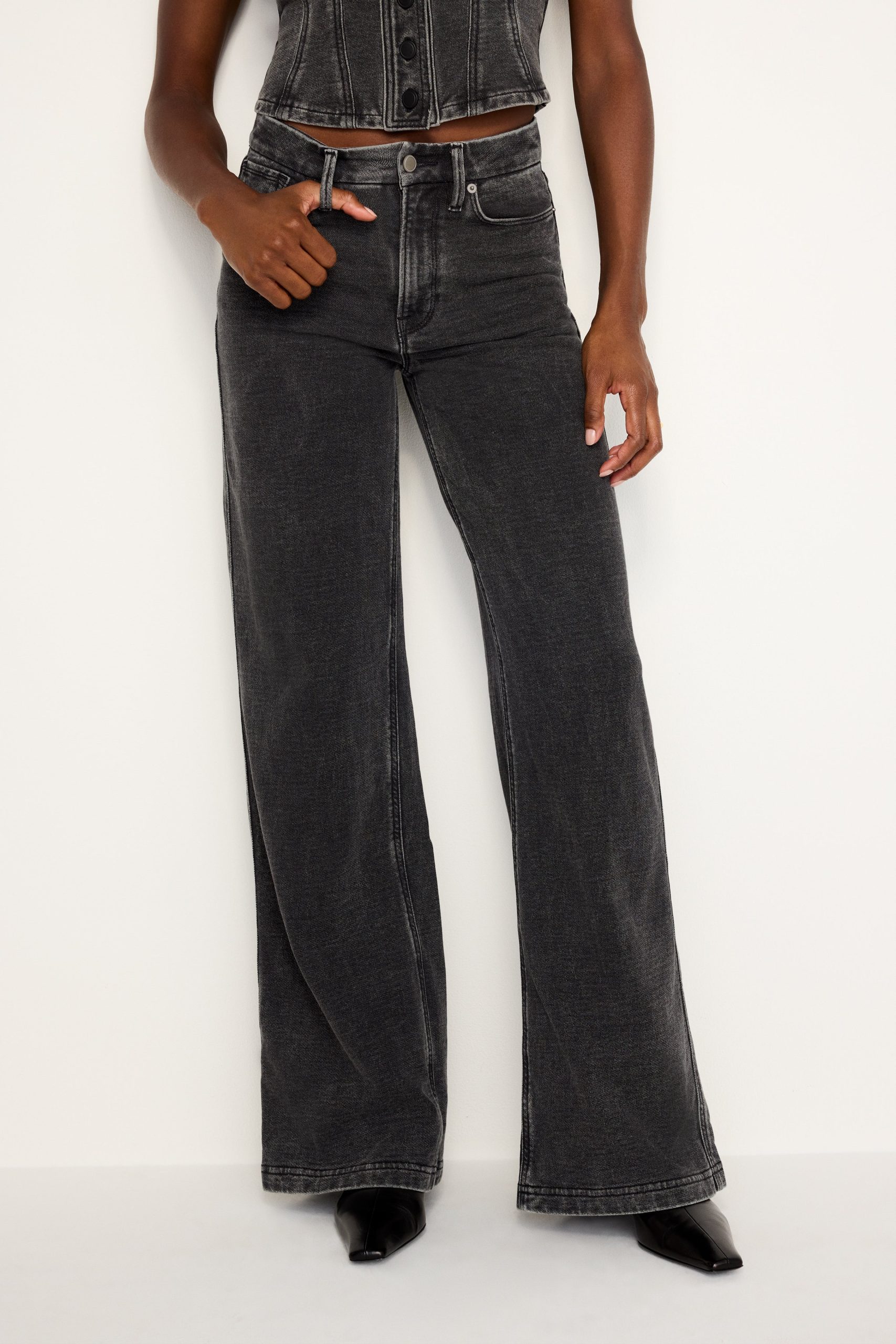 JEANIUS GOOD SKATE SWEATPANTS | BLACK322 - Image 2