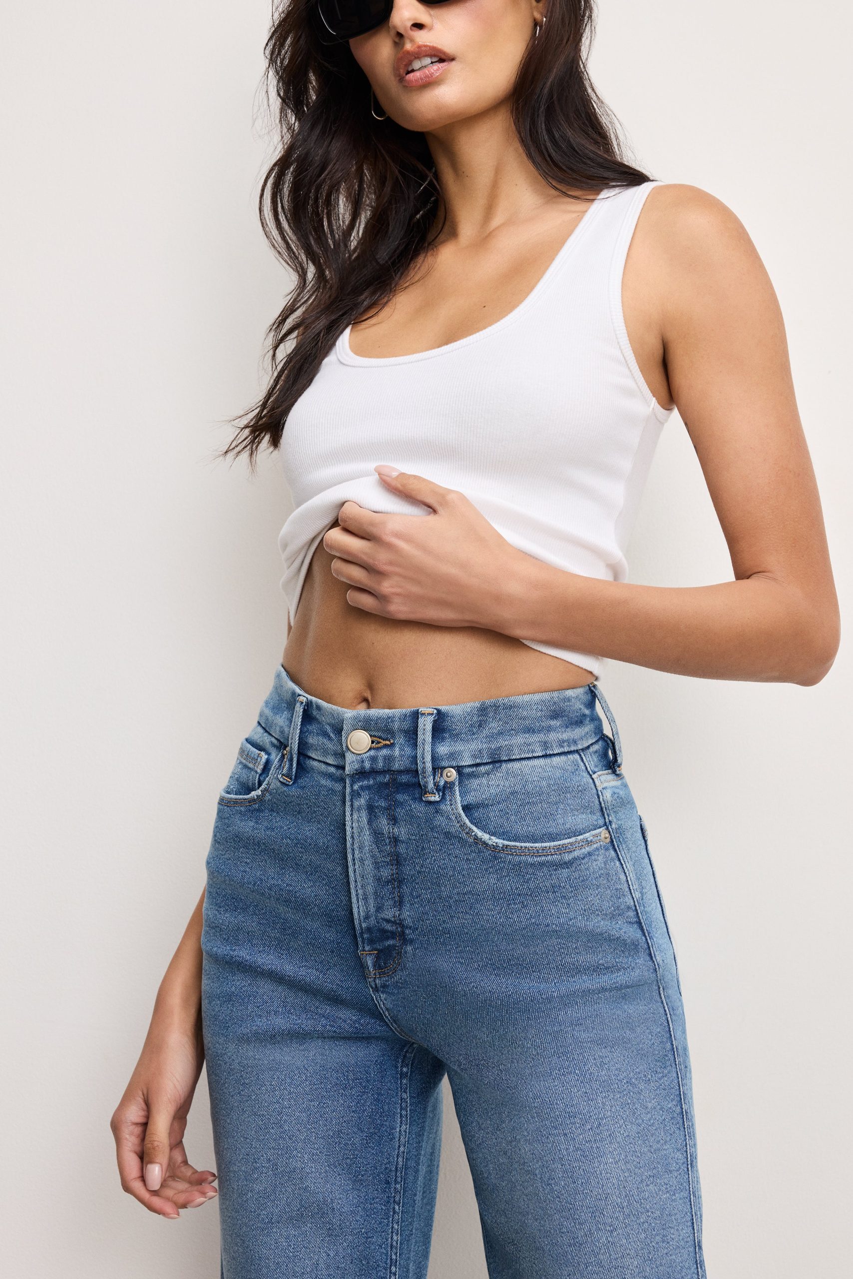 GOOD SKATE WIDE CROPPED JEANS | BLUE541 - Image 5