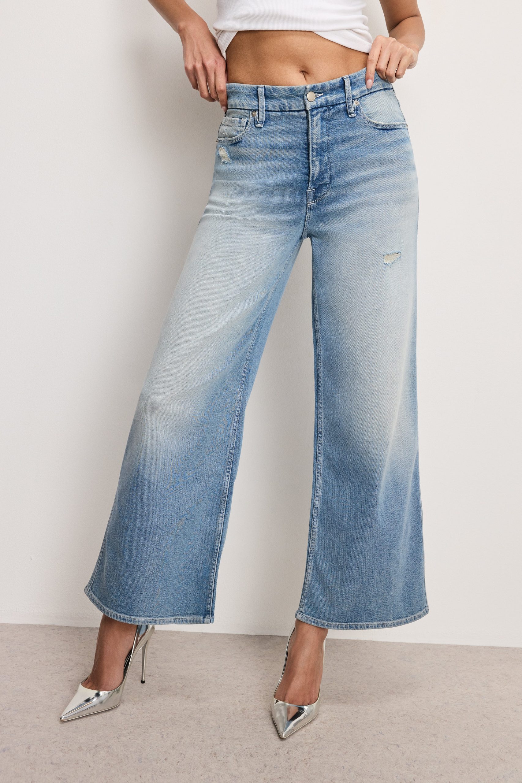 GOOD SKATE WIDE CROPPED JEANS | INDIGO958 - Image 3