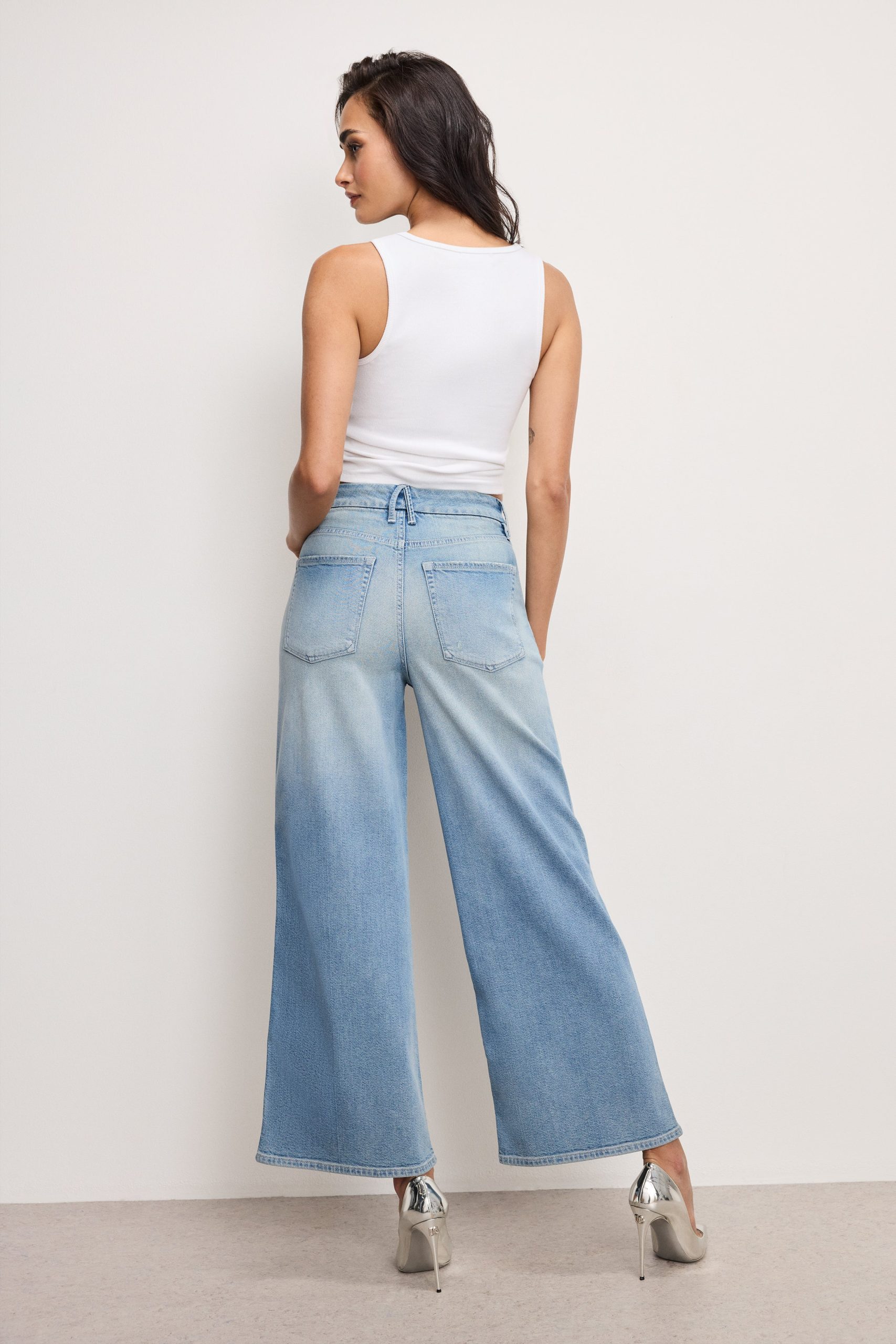 GOOD SKATE WIDE CROPPED JEANS | INDIGO958 - Image 2