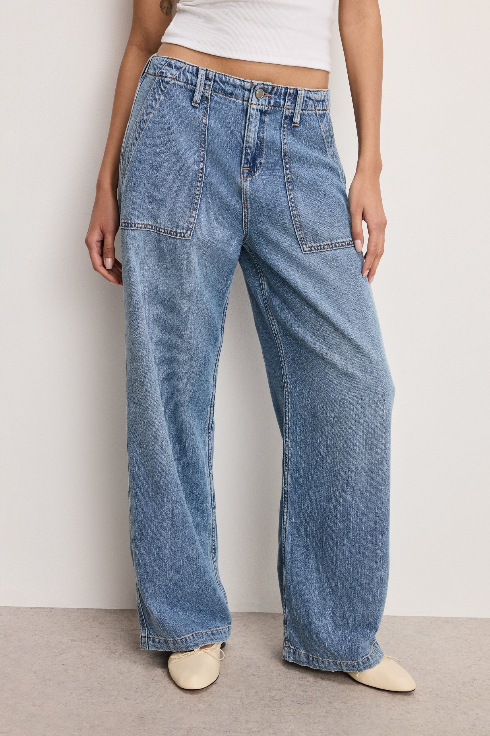 LITE LINEN DENIM PANTS | INDIGO786 - Image 2