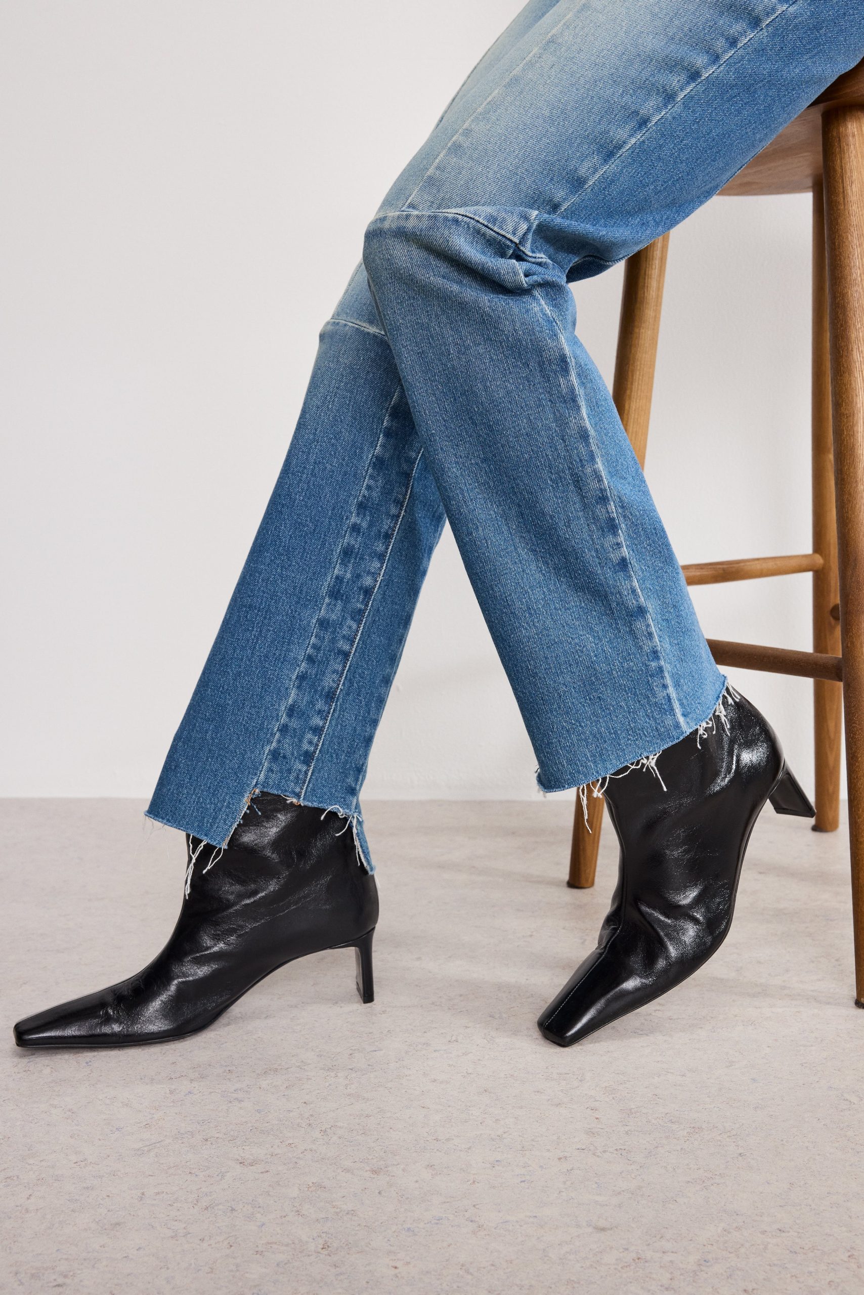 GOOD ICON STRAIGHT JEANS | INDIGO912 - Image 3