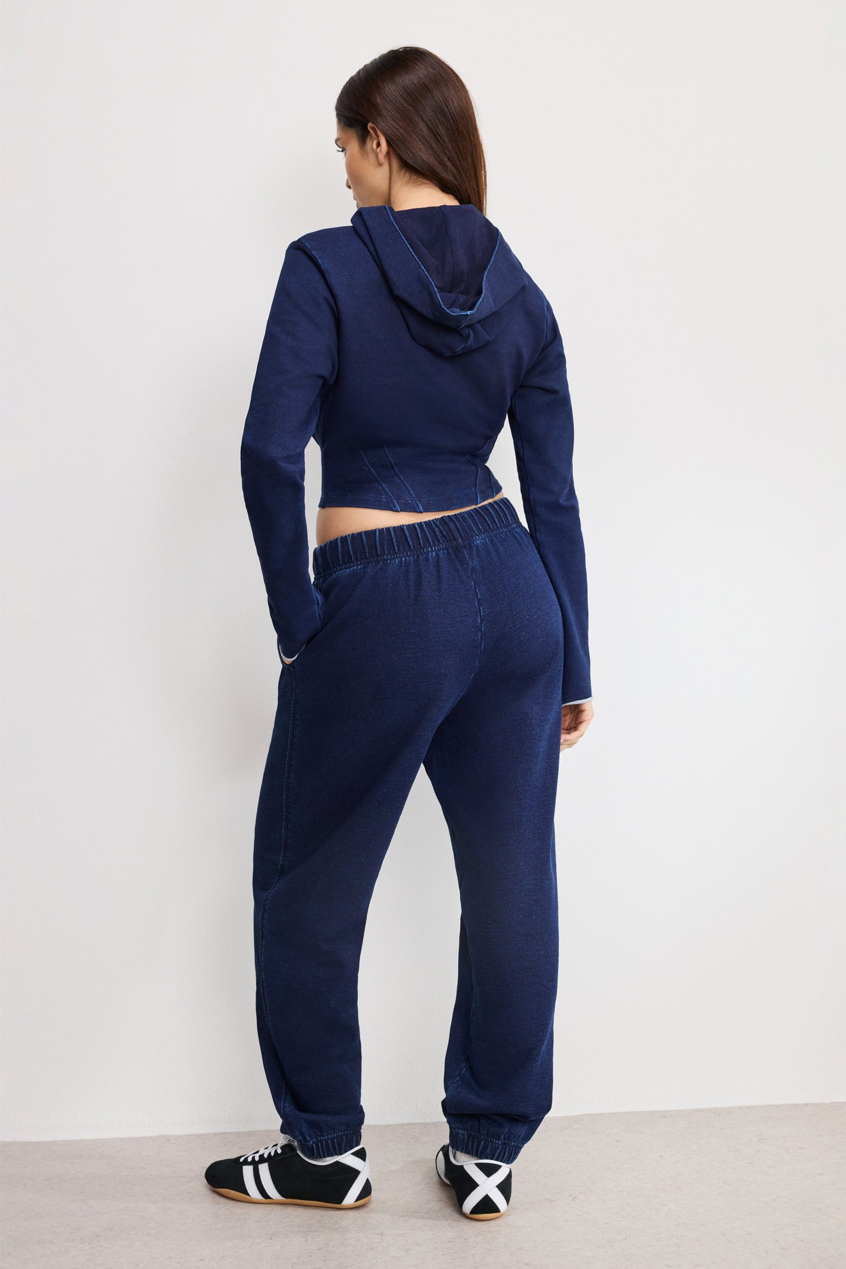 JEANIUS BOYFRIEND SWEATPANTS | INDIGO1029 - Image 2