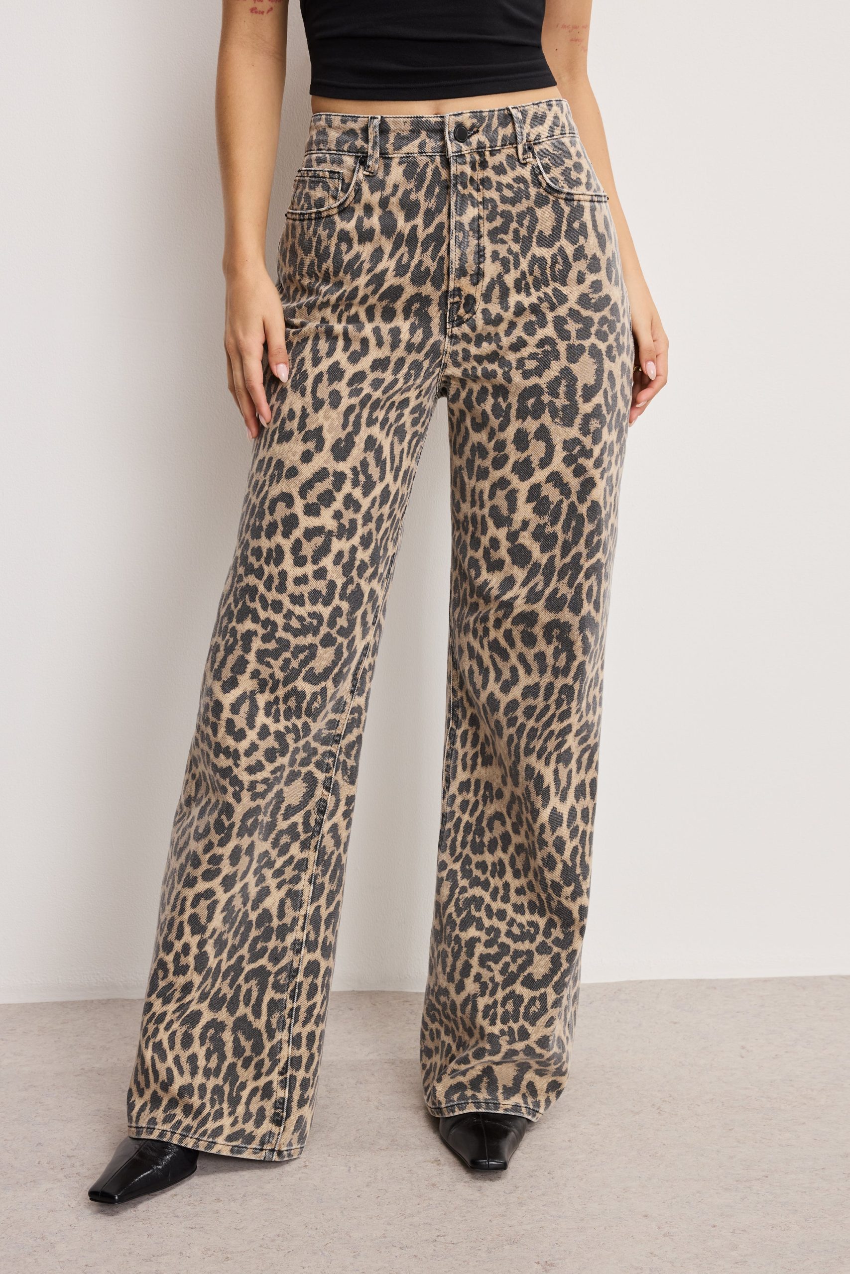 GOOD EASE LEOPARD JEANS | LUCKY LEOPARD001 - Image 2