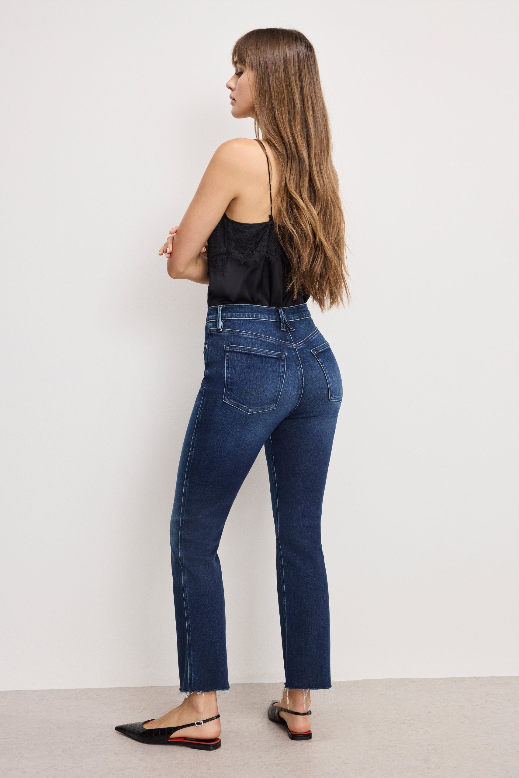 SOFT TECH GOOD KICK FLARE JEANS | INDIGO1068 - Image 2