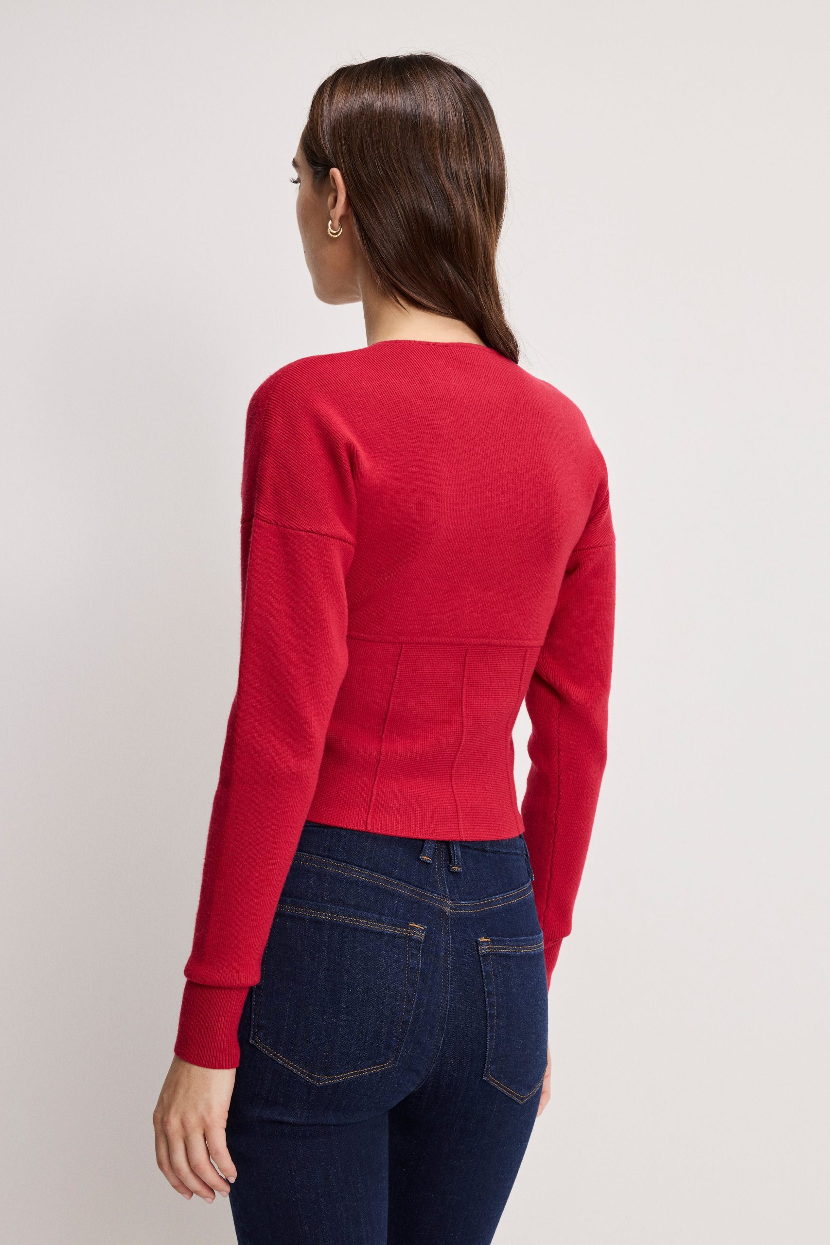 BUSTIER SWEATER | RUBY - Image 5