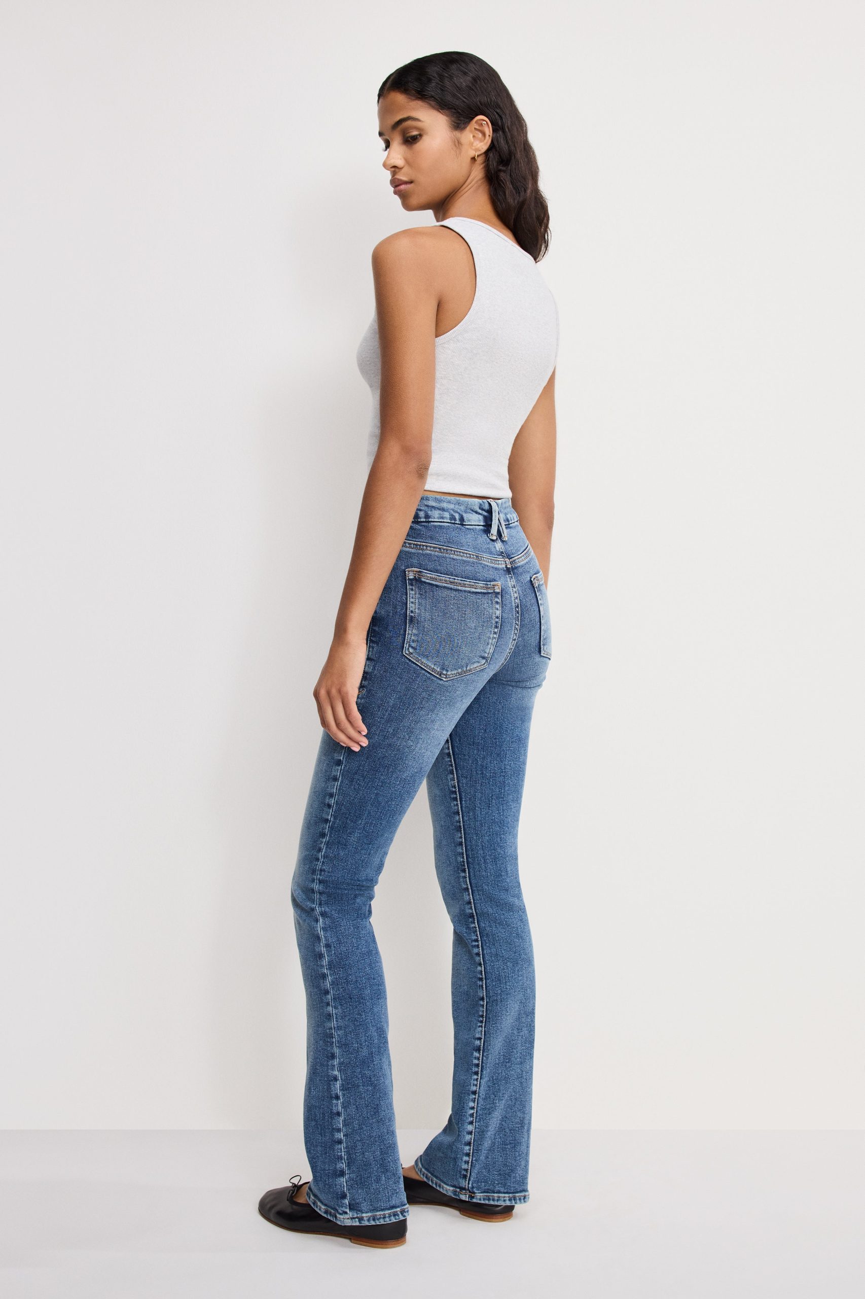 COMPRESSION GOOD CLASSIC BOOTCUT JEANS | INDIGO254 - Image 9