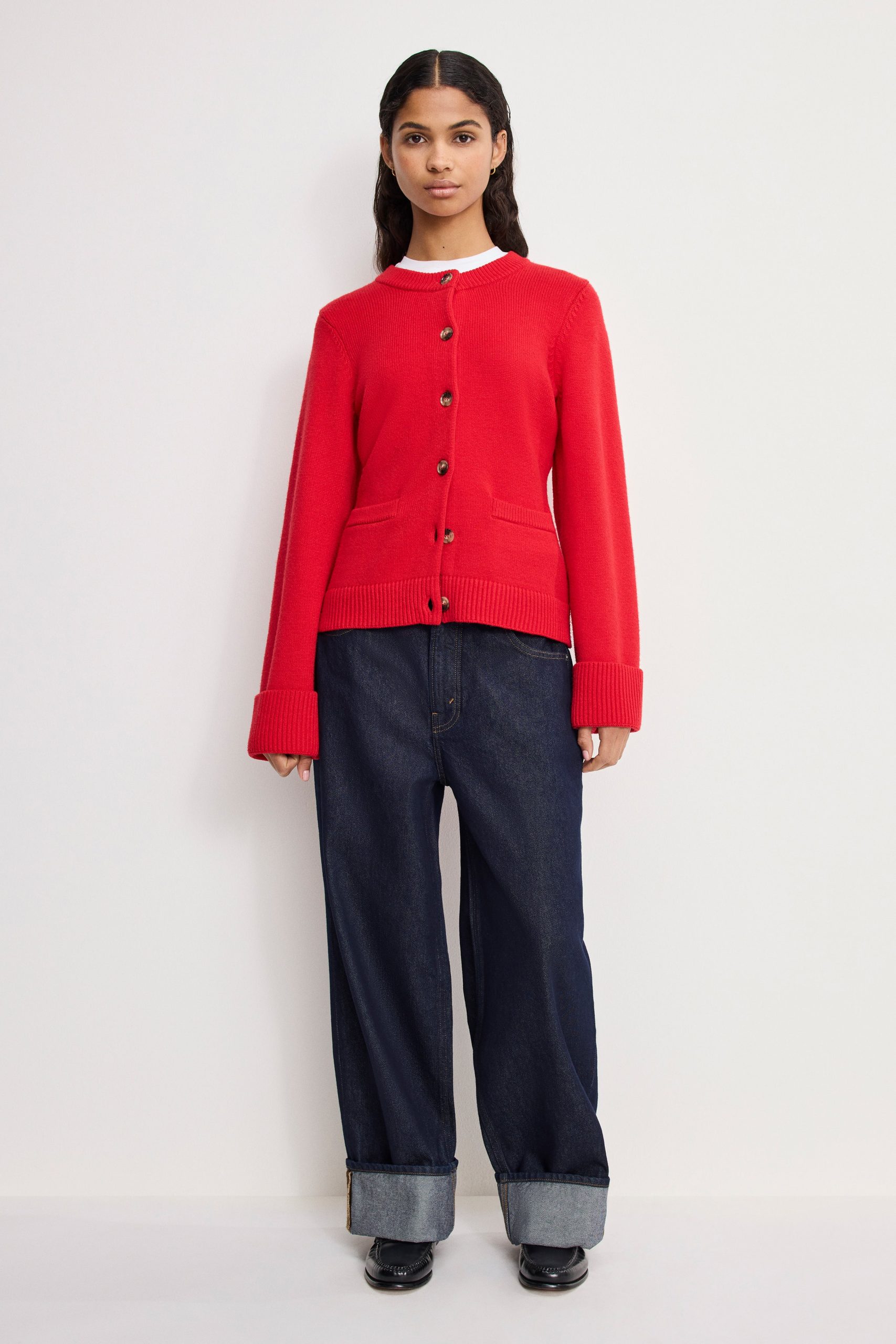 BUTTON FRONT KNIT CARDIGAN | CHILI001 - Image 2