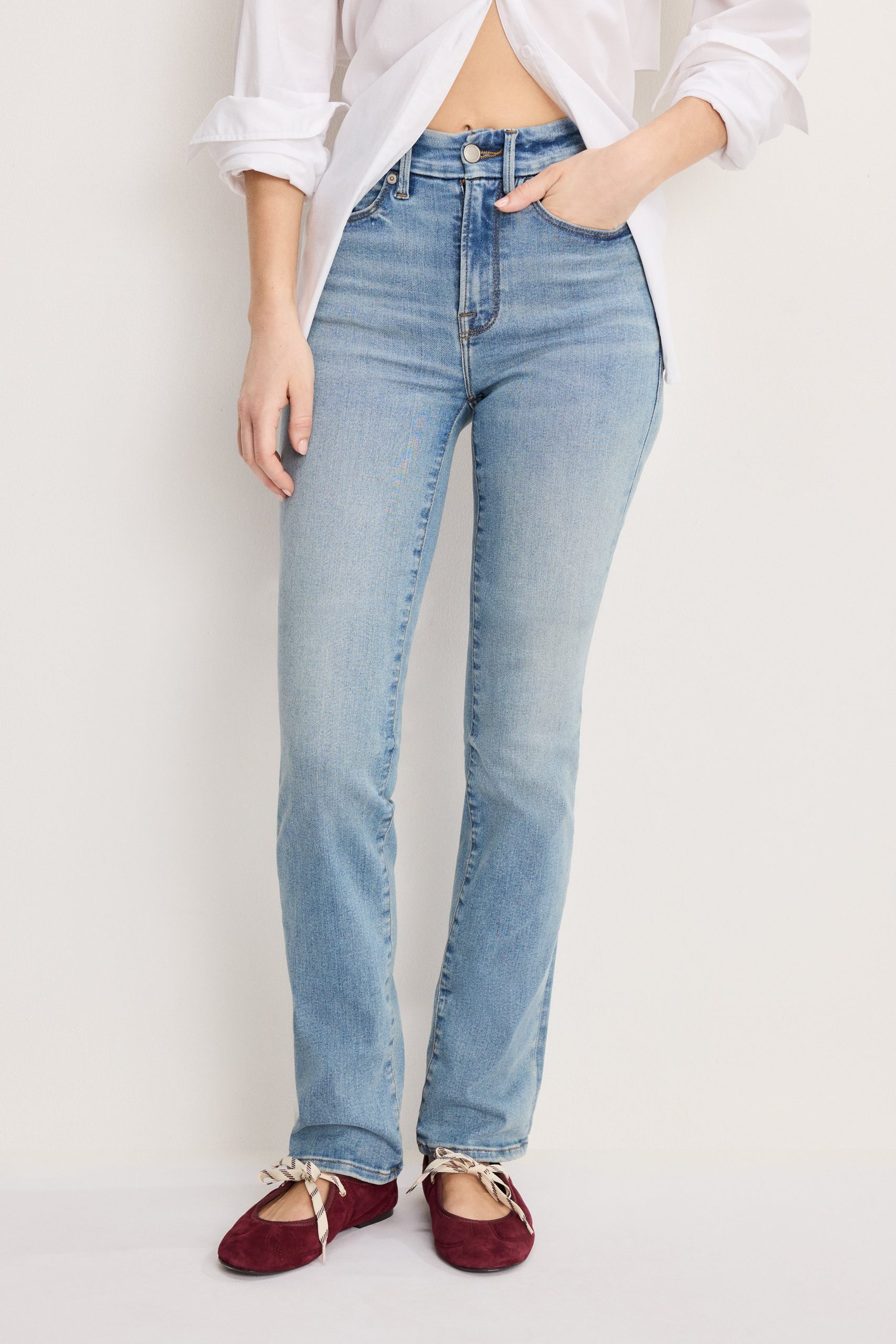 GOOD LEGS STRAIGHT JEANS LONG | INDIGO834 - Image 2