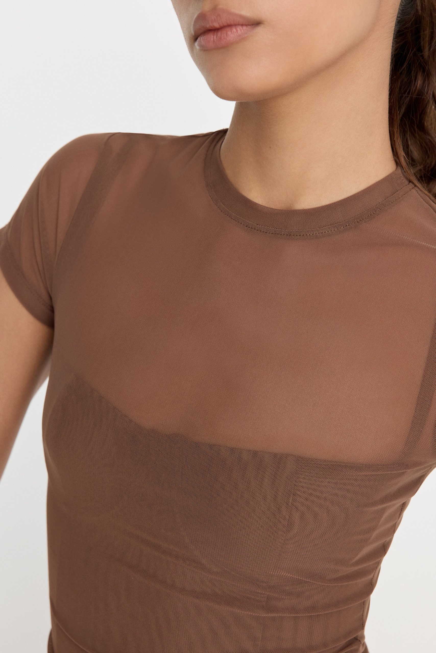 MESH BABY TEE | SADDLEWOOD - Image 2