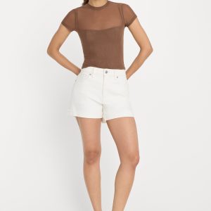 GOOD GIRLFRIEND SHORTS | WHITE001