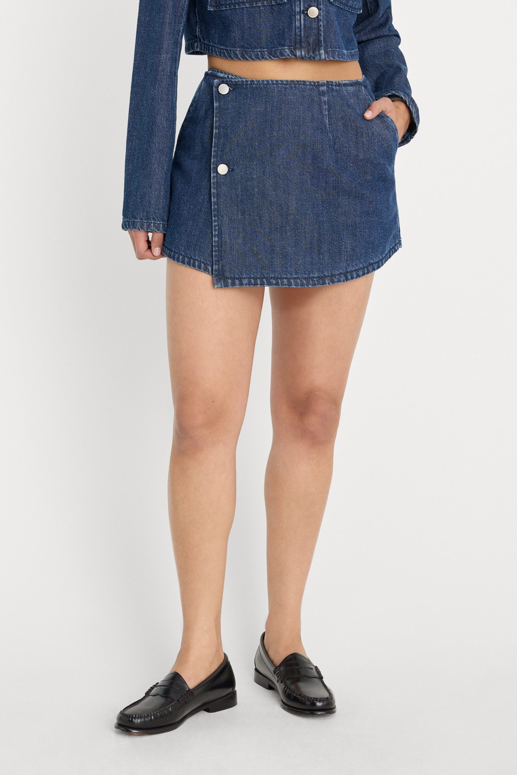 DENIM SKORT | INDIGO1187 - Image 2