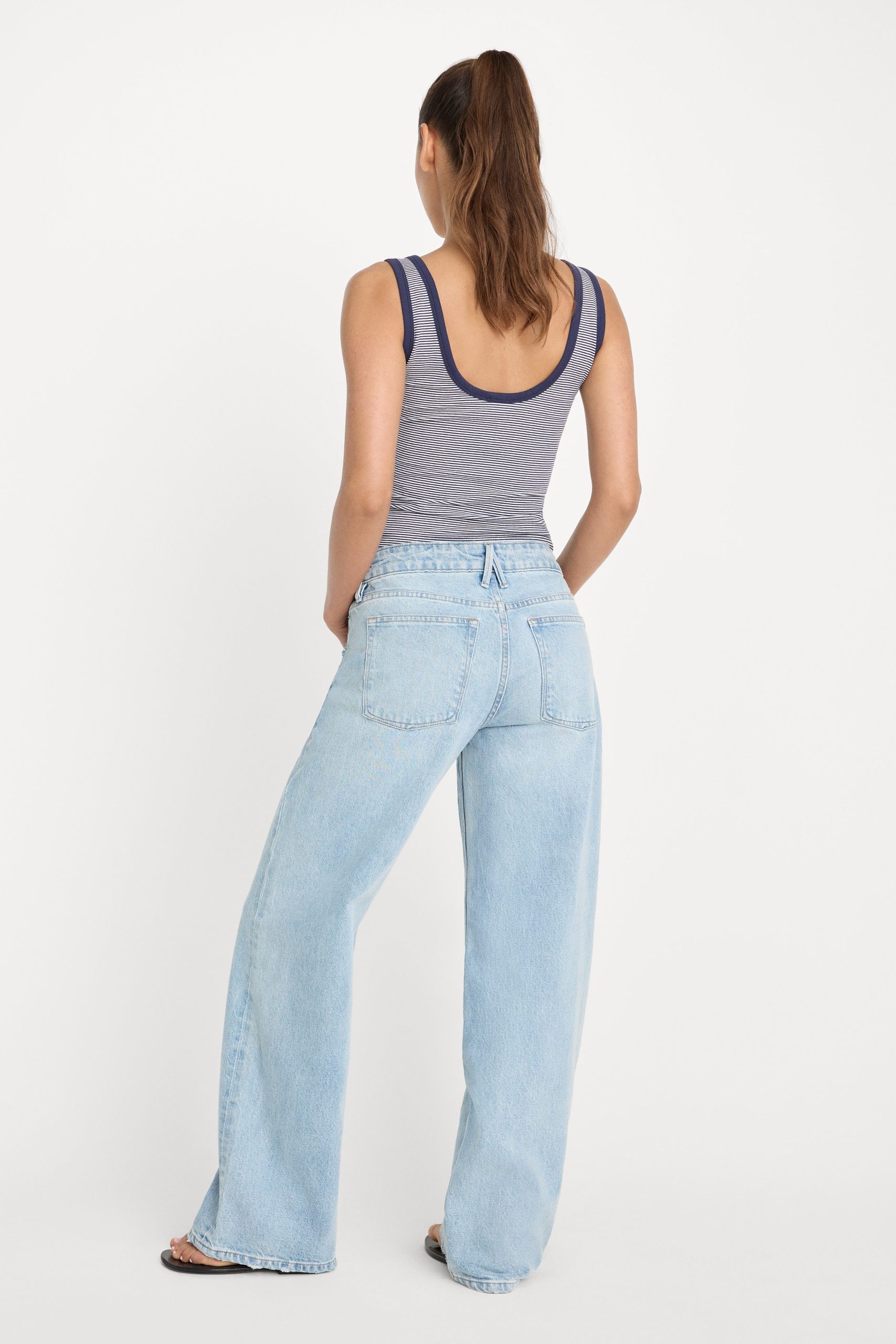 VINTAGE LOW LOOSE JEANS | INDIGO1223 - Image 5