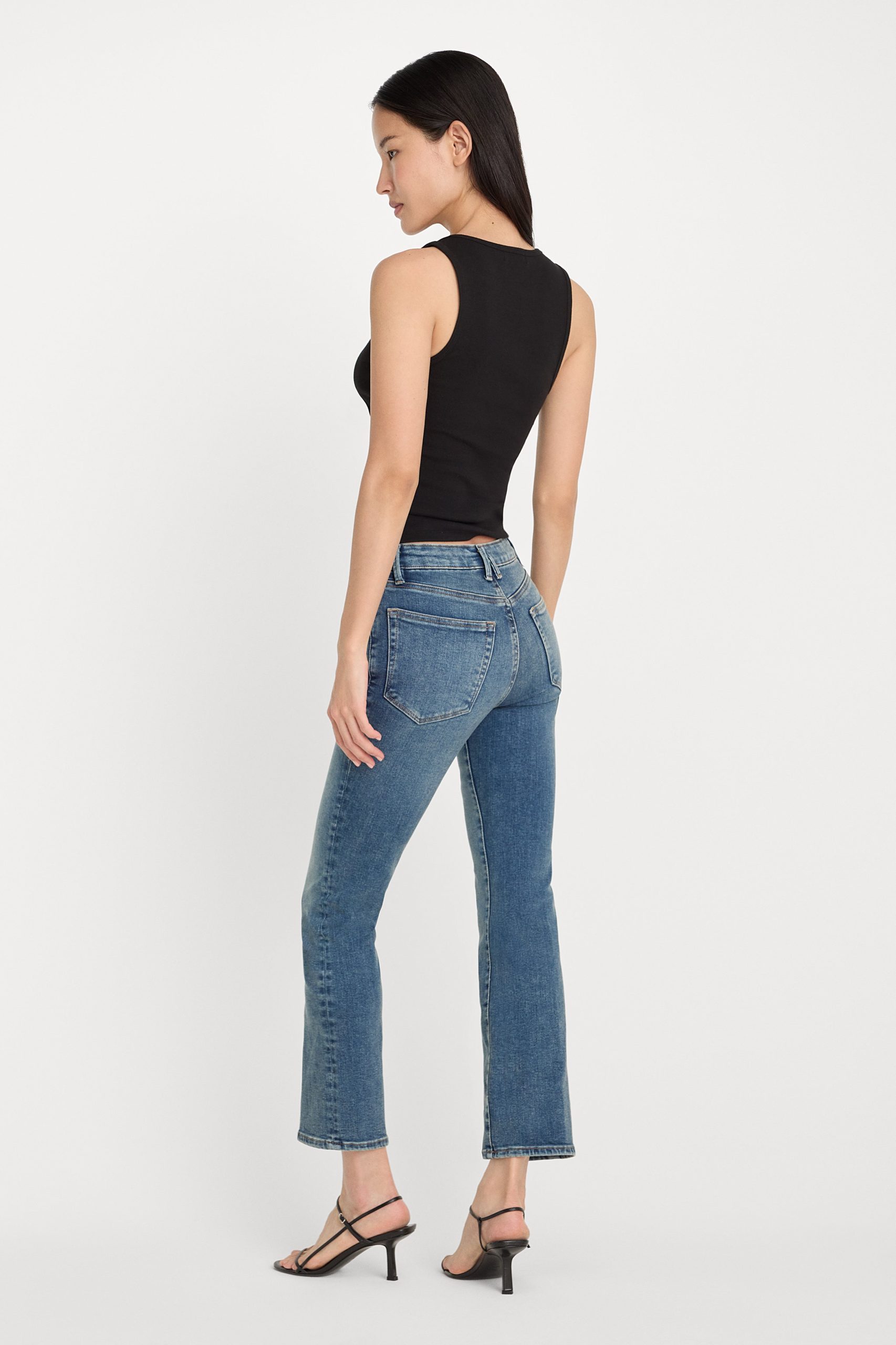 COMPRESSION GOOD LEGS STRAIGHT JEANS | INDIGO254 - Image 4