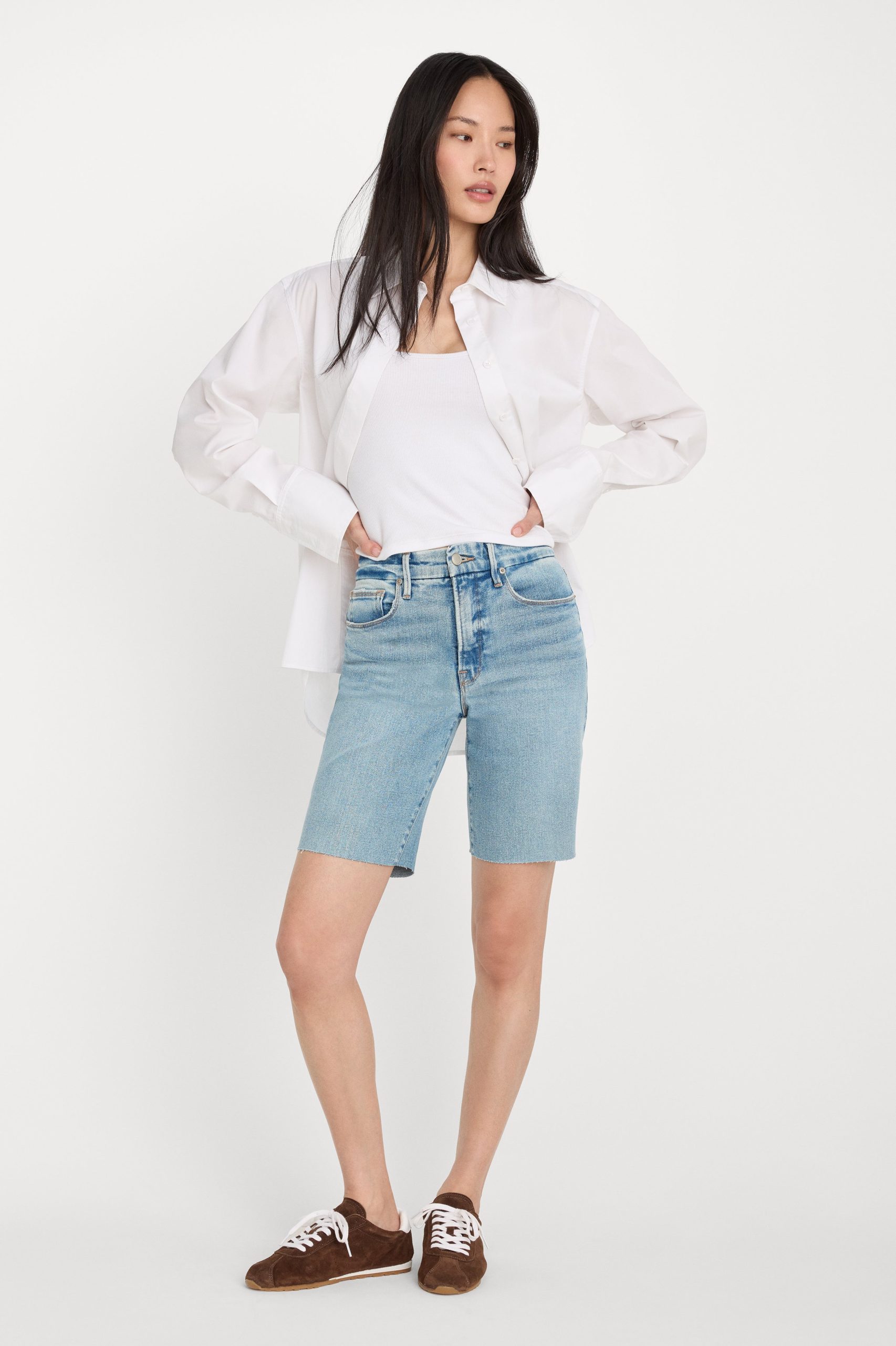 GOOD BOY BERMUDA SHORTS | INDIGO382
