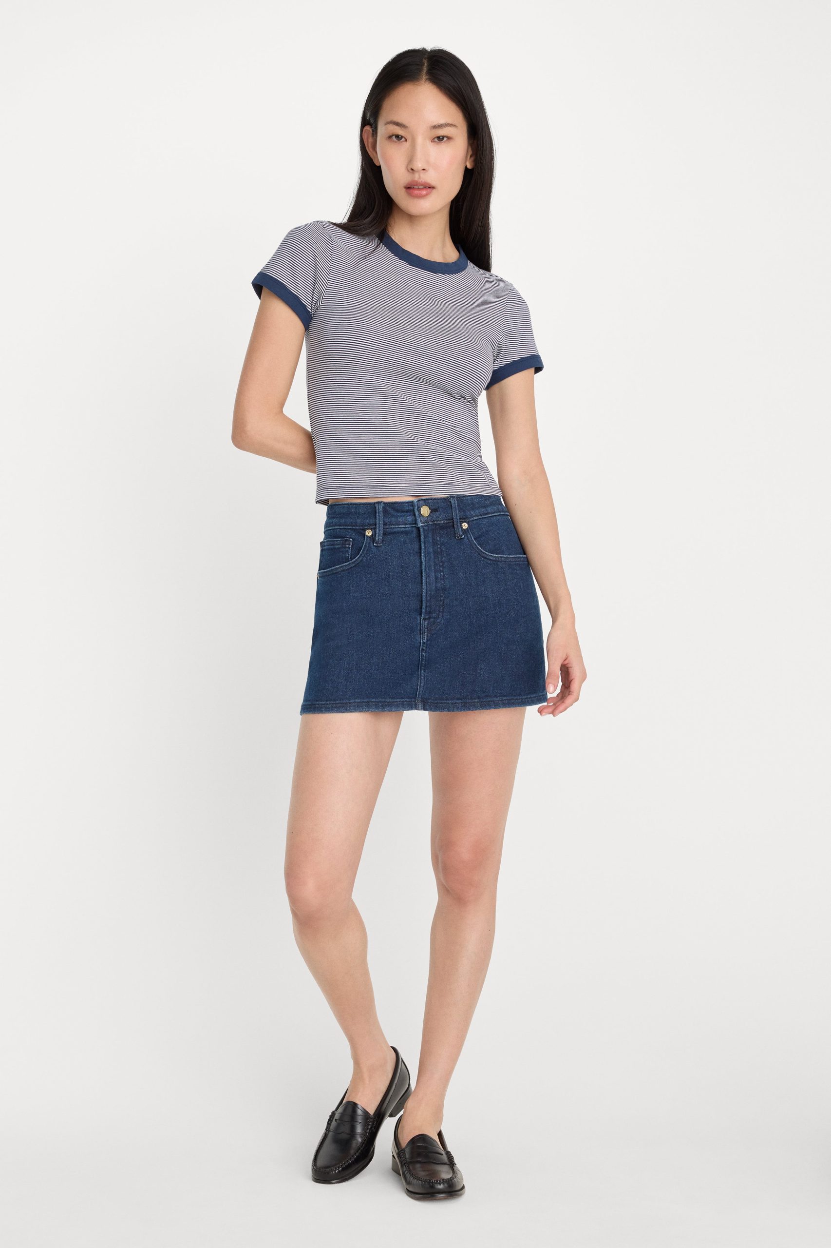 THE RINGER BABY TEE | HORIZON STRIPE - Image 3