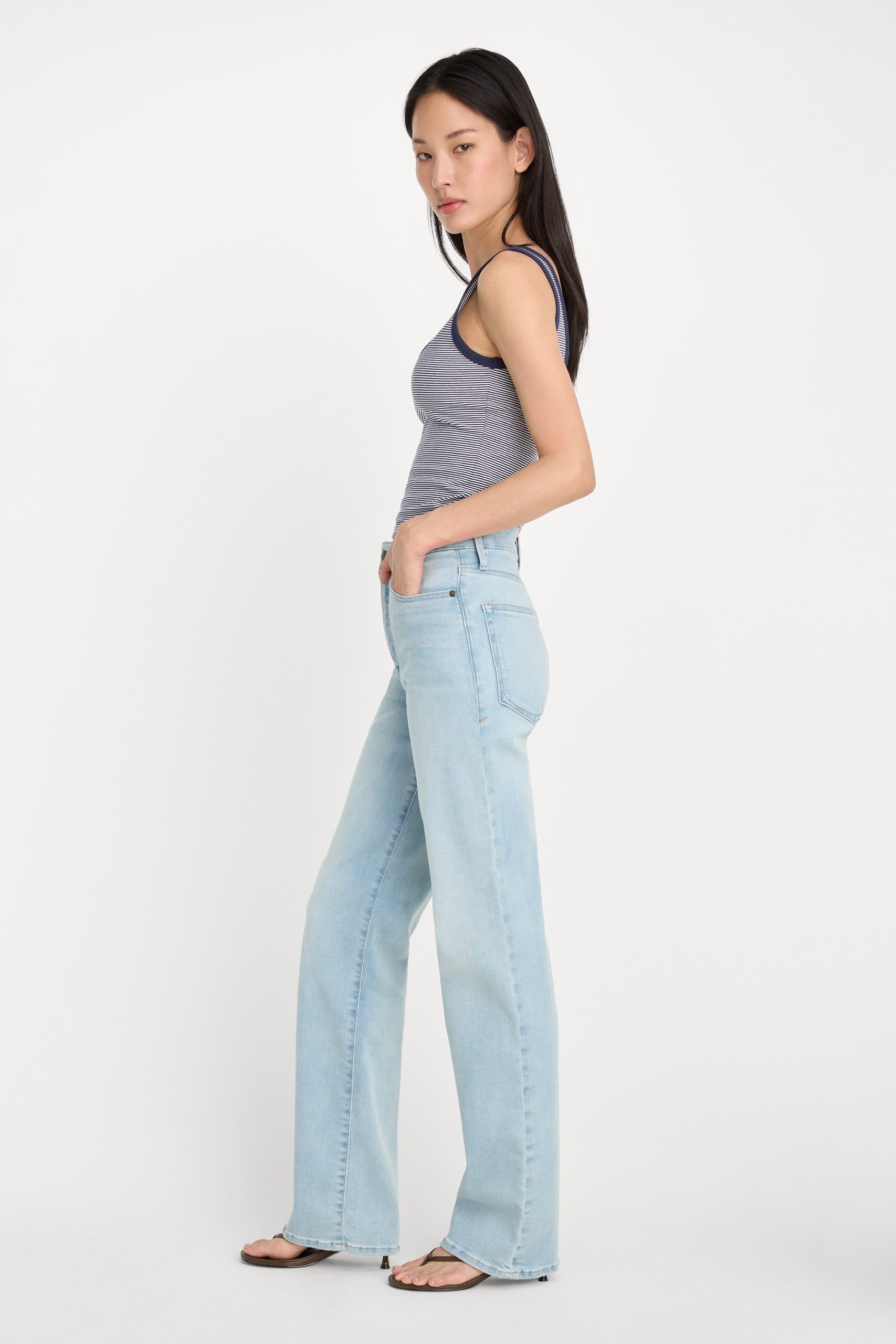 SOFT TECH GOOD TRUE STRAIGHT JEANS | INDIGO1130 - Image 4