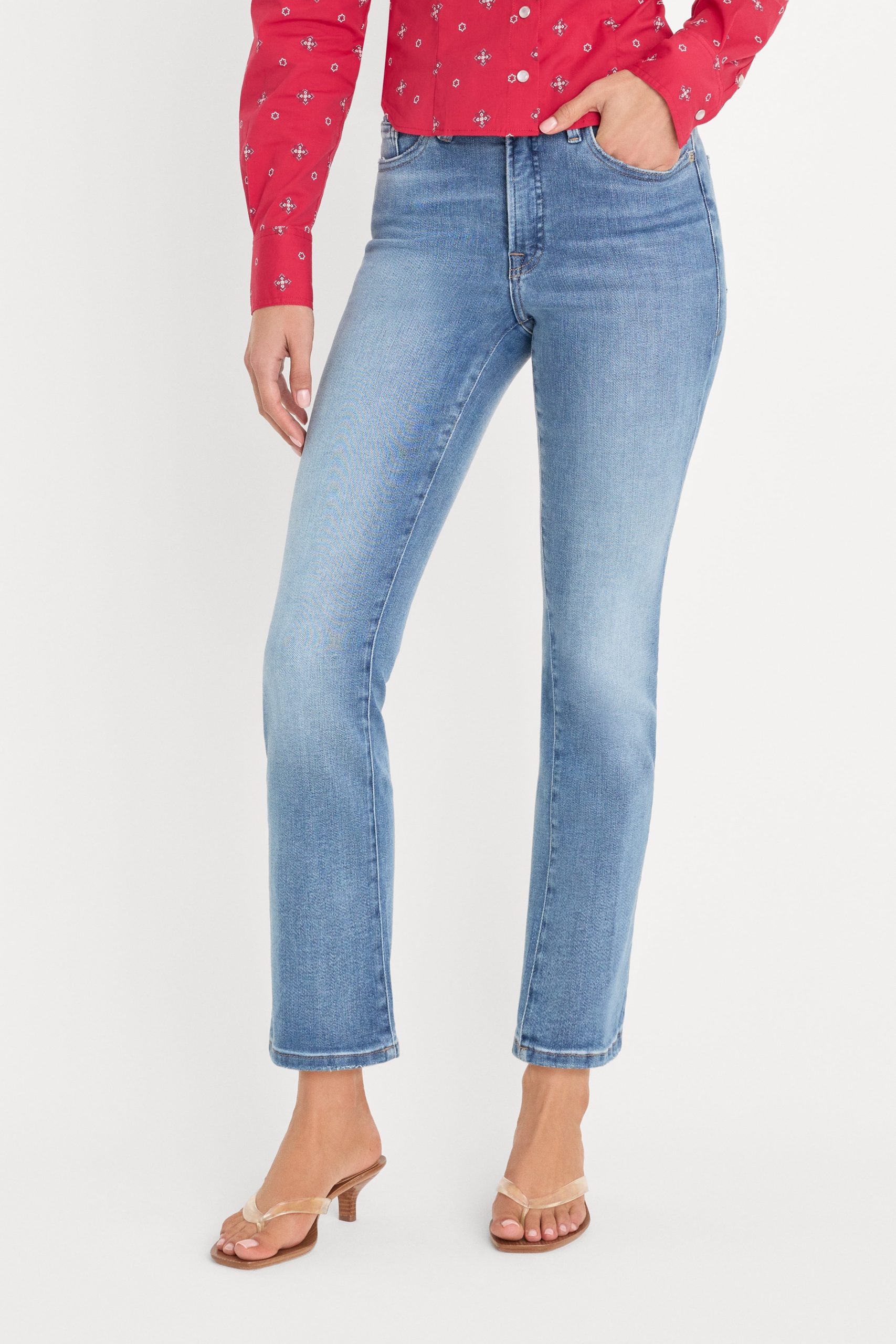 DOLLY JOLEANS STRAIGHT JEANS | INDIGO1195 - Image 2