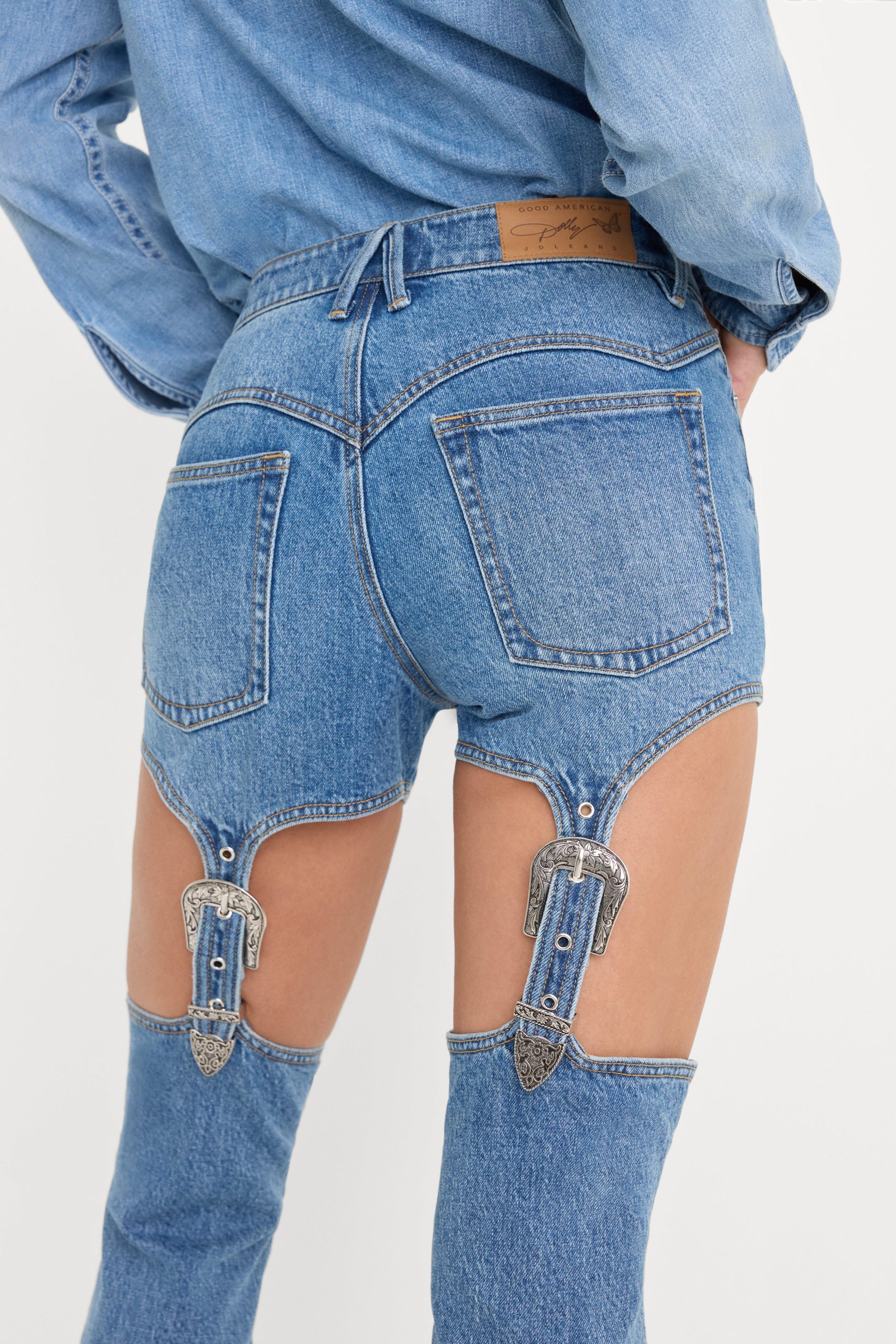 DOLLY JOLEANS BOOTCUT HIGH RISE JEANS | INDIGO1200 - Image 7