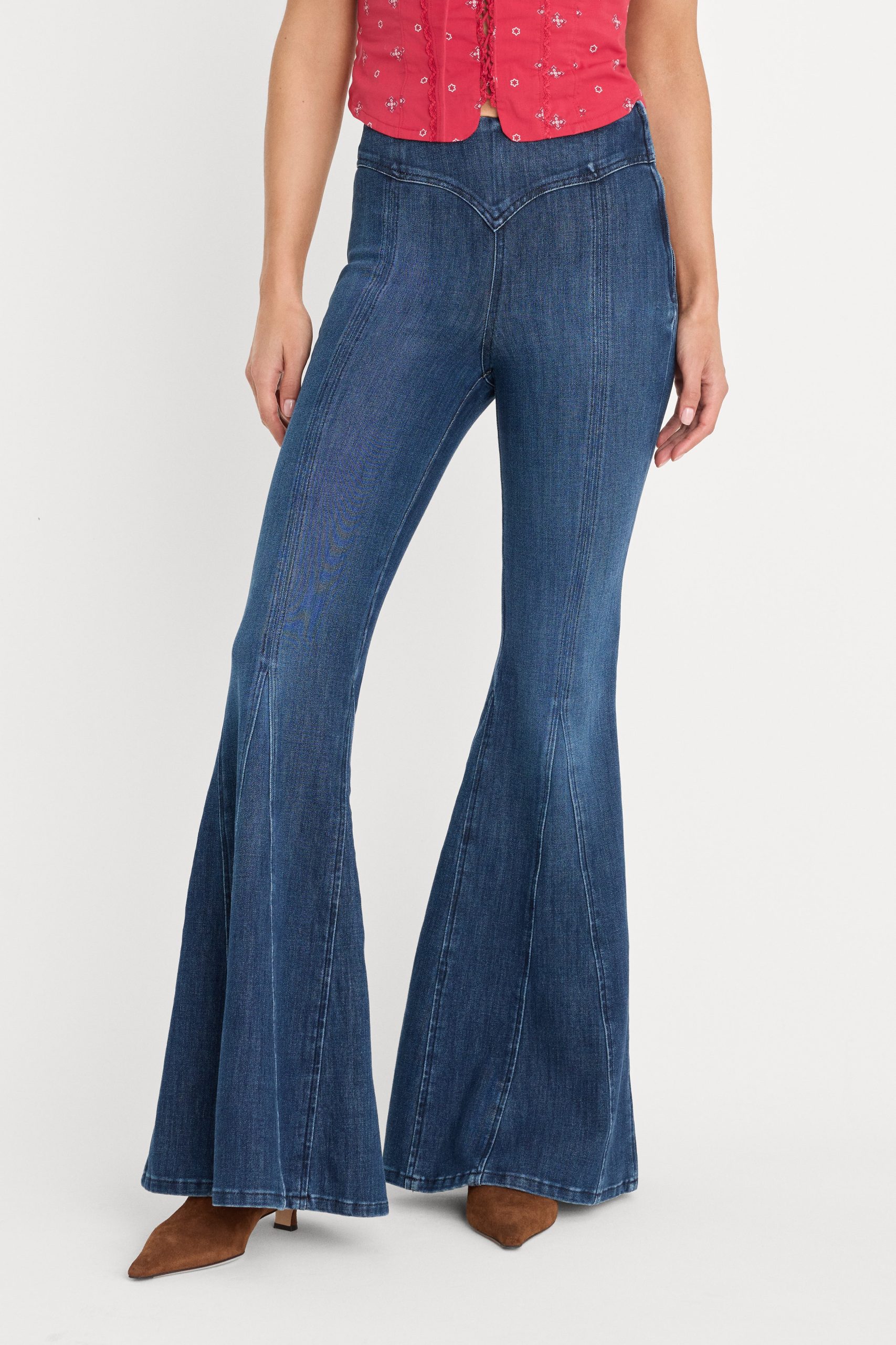 DOLLY JOLEANS EXTREME FLARE JEANS | INDIGO1196 - Image 2