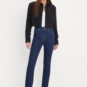 GOOD LEGS STRAIGHT JEANS LONG | DEEPBLUE04