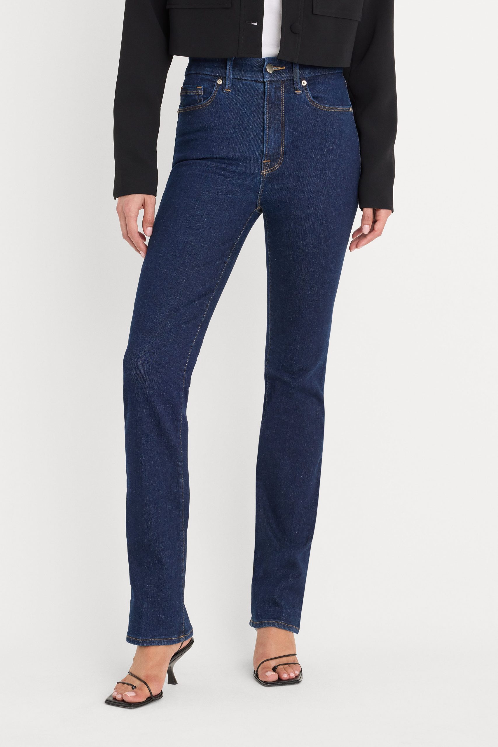 GOOD LEGS STRAIGHT JEANS LONG | DEEPBLUE04 - Image 2