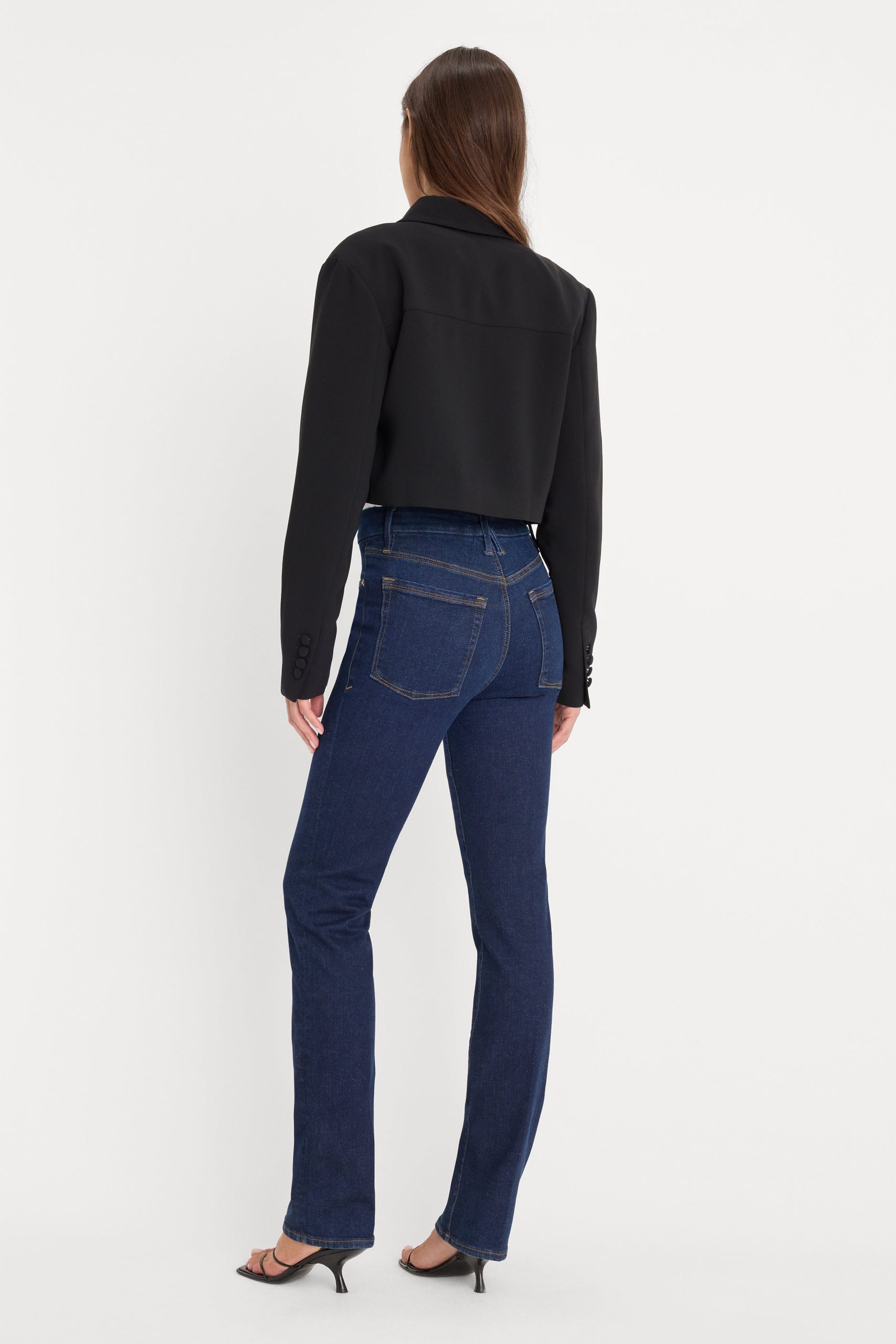 GOOD LEGS STRAIGHT JEANS LONG | DEEPBLUE04 - Image 5
