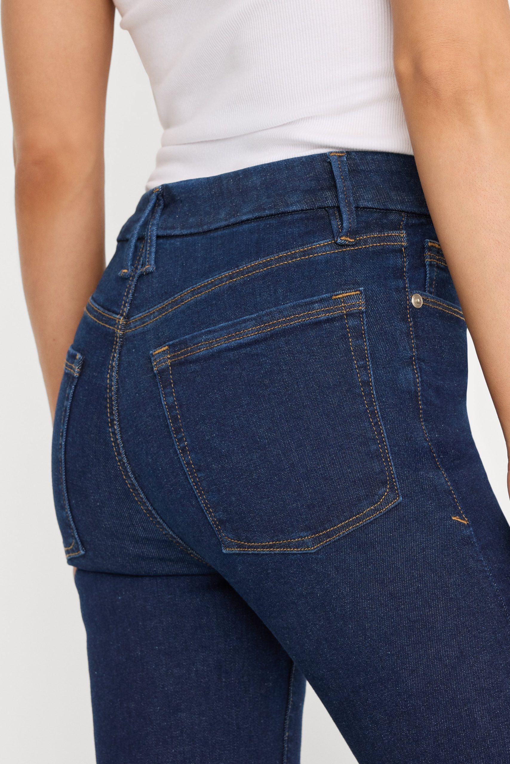GOOD LEGS STRAIGHT JEANS LONG | DEEPBLUE04 - Image 6