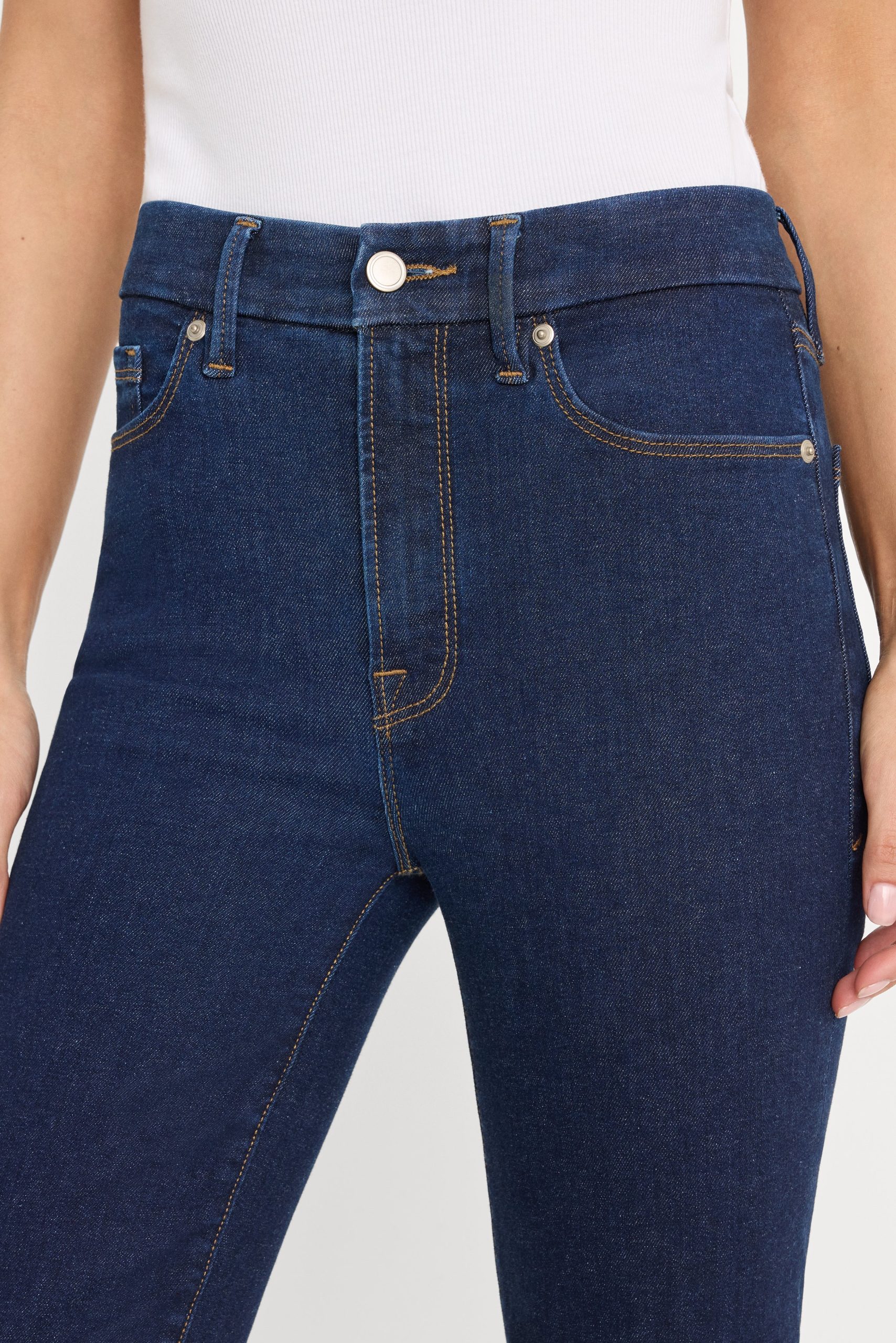 GOOD LEGS STRAIGHT JEANS LONG | DEEPBLUE04 - Image 4