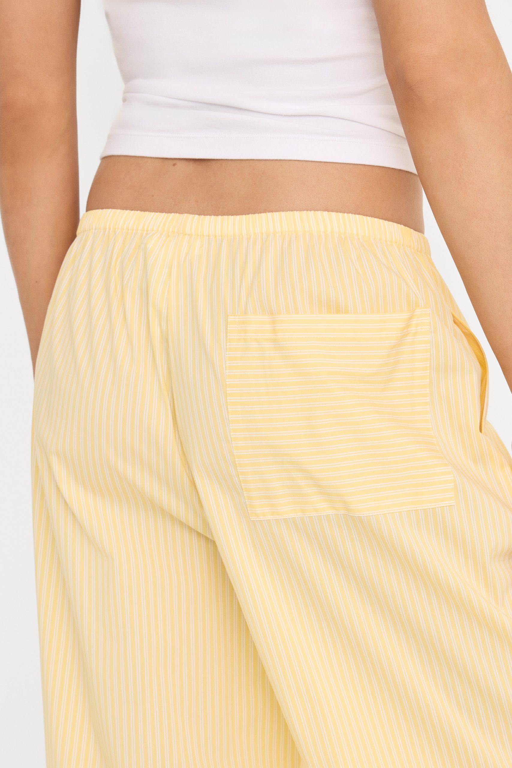POPLIN PULL ON PANTS | BUTTERBEAM STRIPE - Image 6