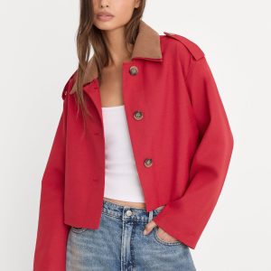 THE SWING JACKET | LIPSTICK