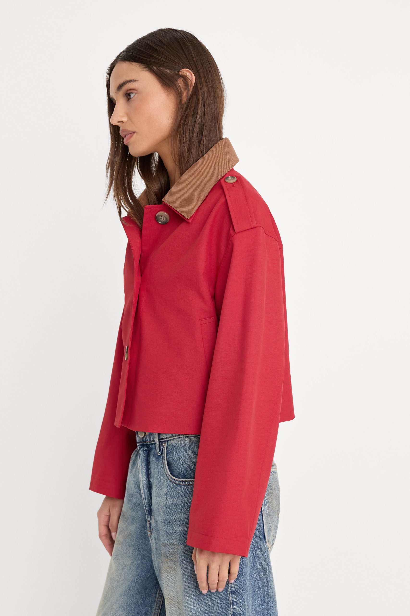 THE SWING JACKET | LIPSTICK - Image 3