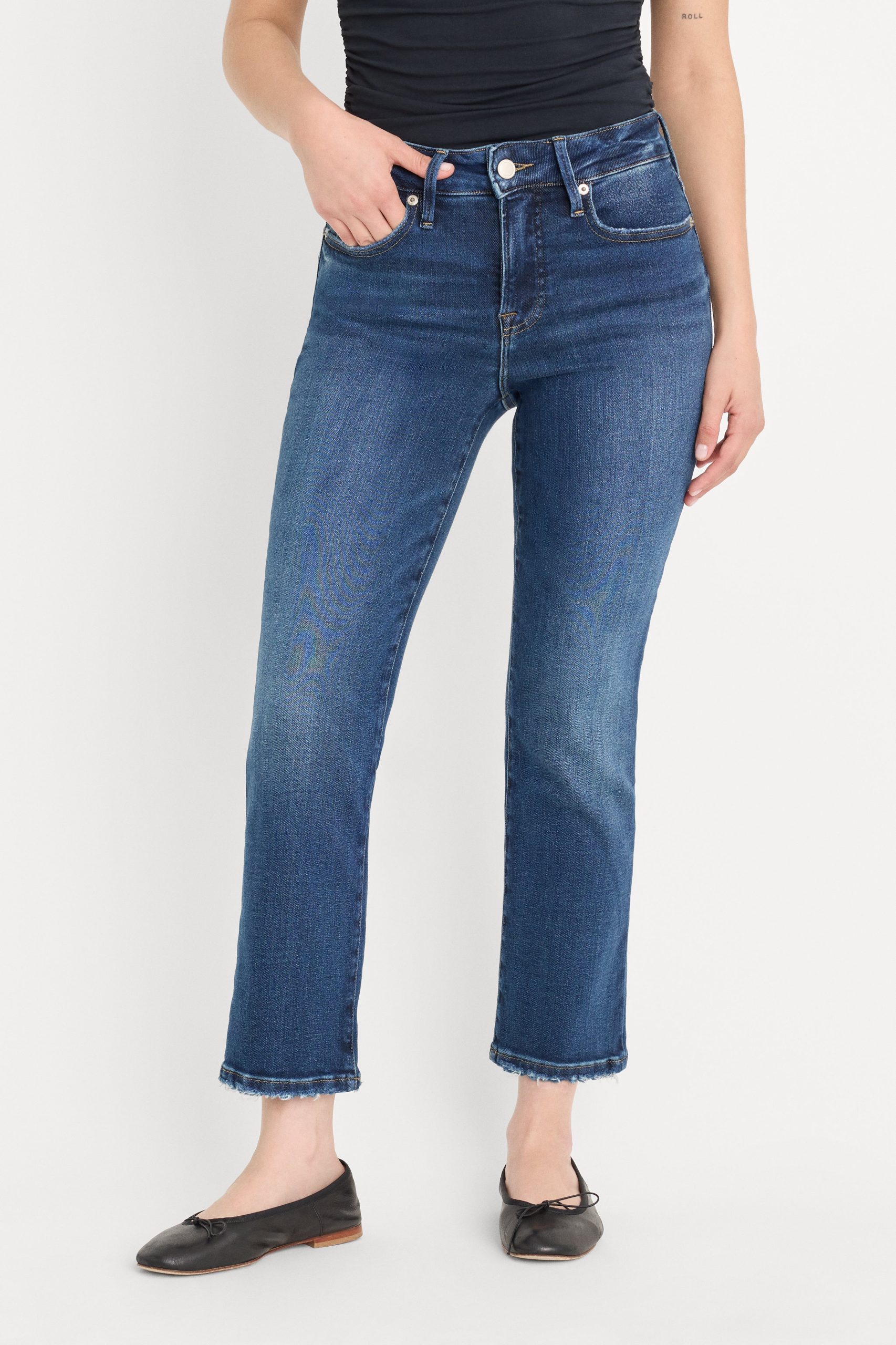 SOFT TECH GOOD PETITE STRAIGHT JEANS|INDIGO511 - Image 2