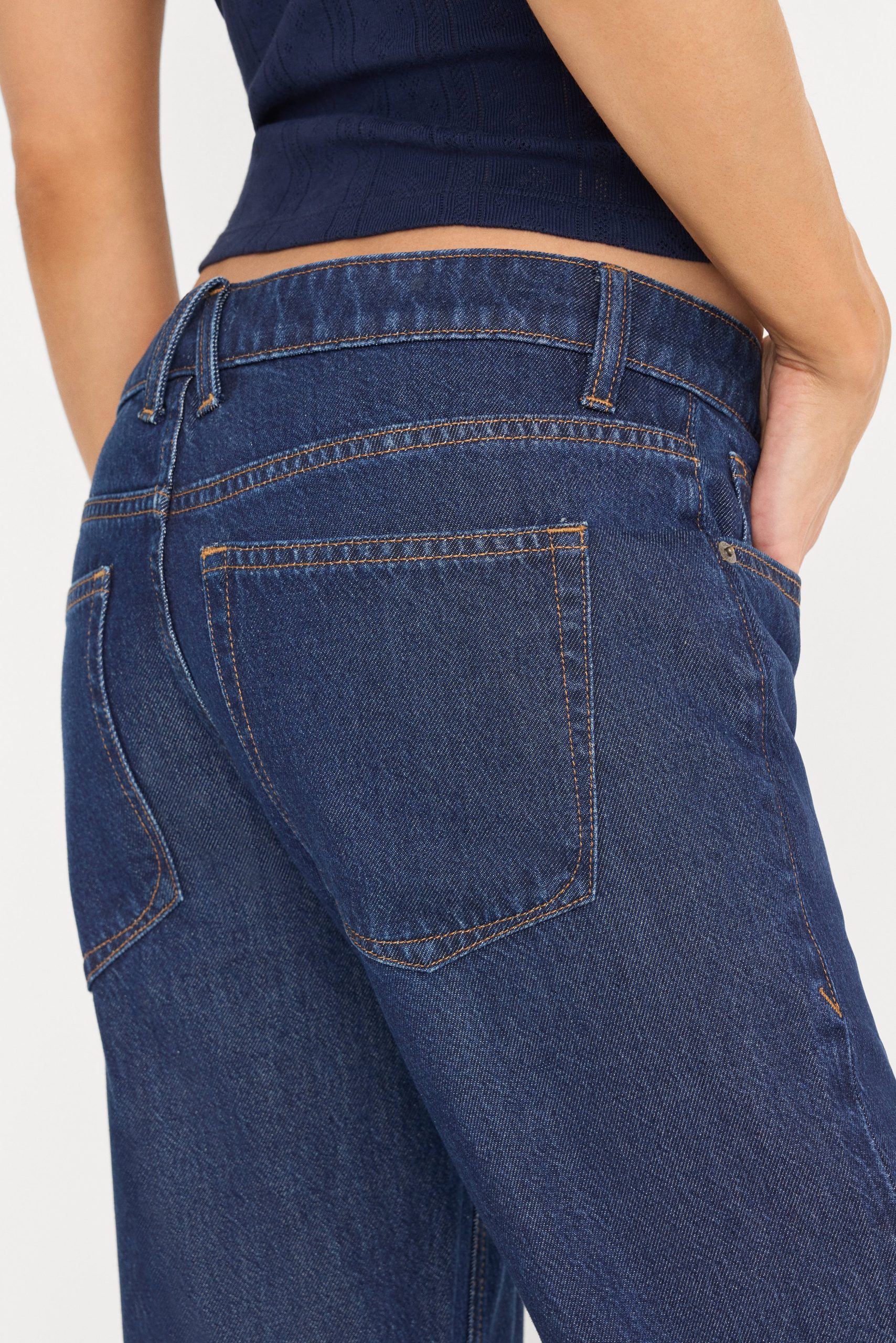 WEIGHTLESS BOYFRIEND JEANS | INDIGO - Image 6