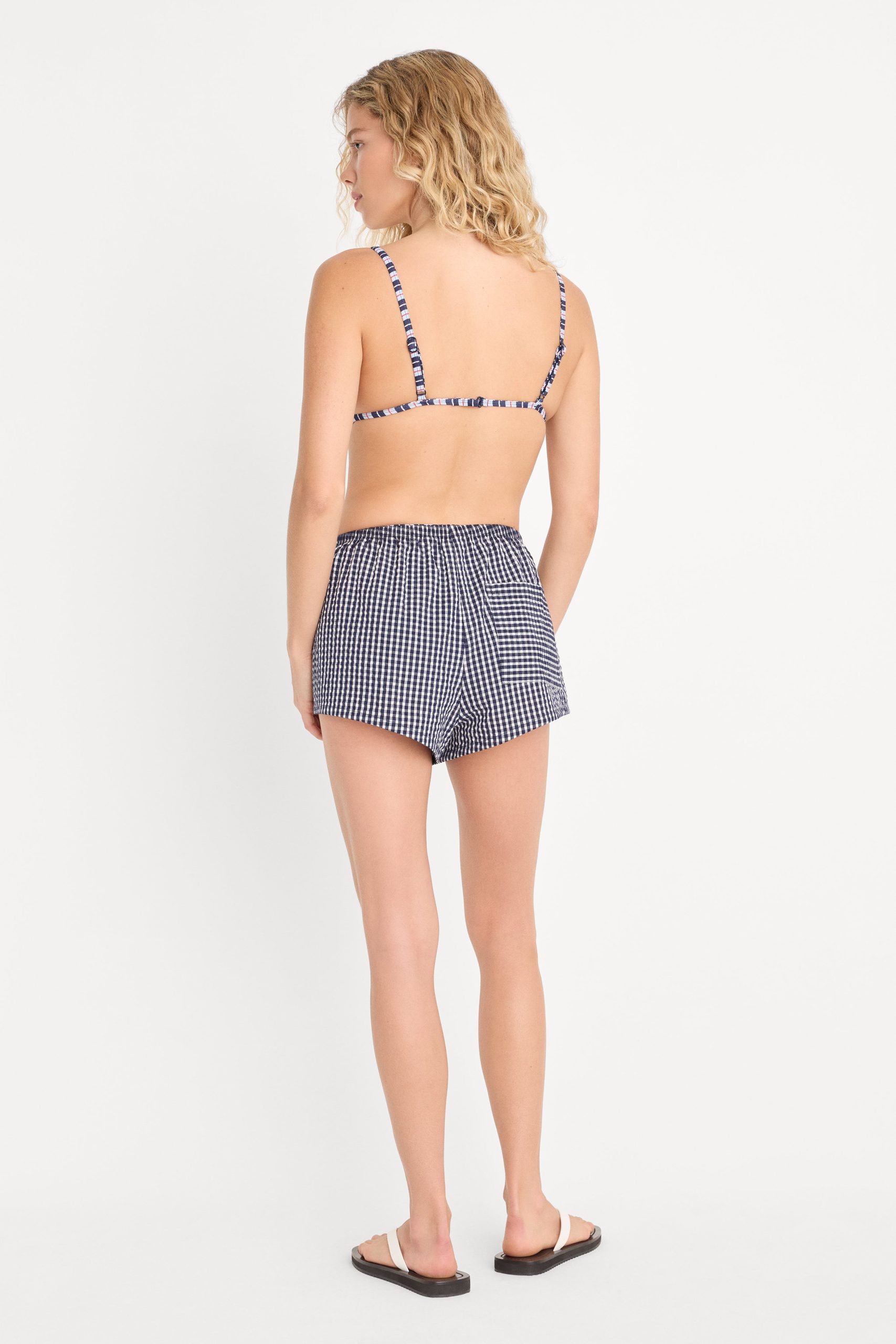 THE SEERSUCKER PULL ON SHORT | HORIZON GINGHAM SMALL - Image 6