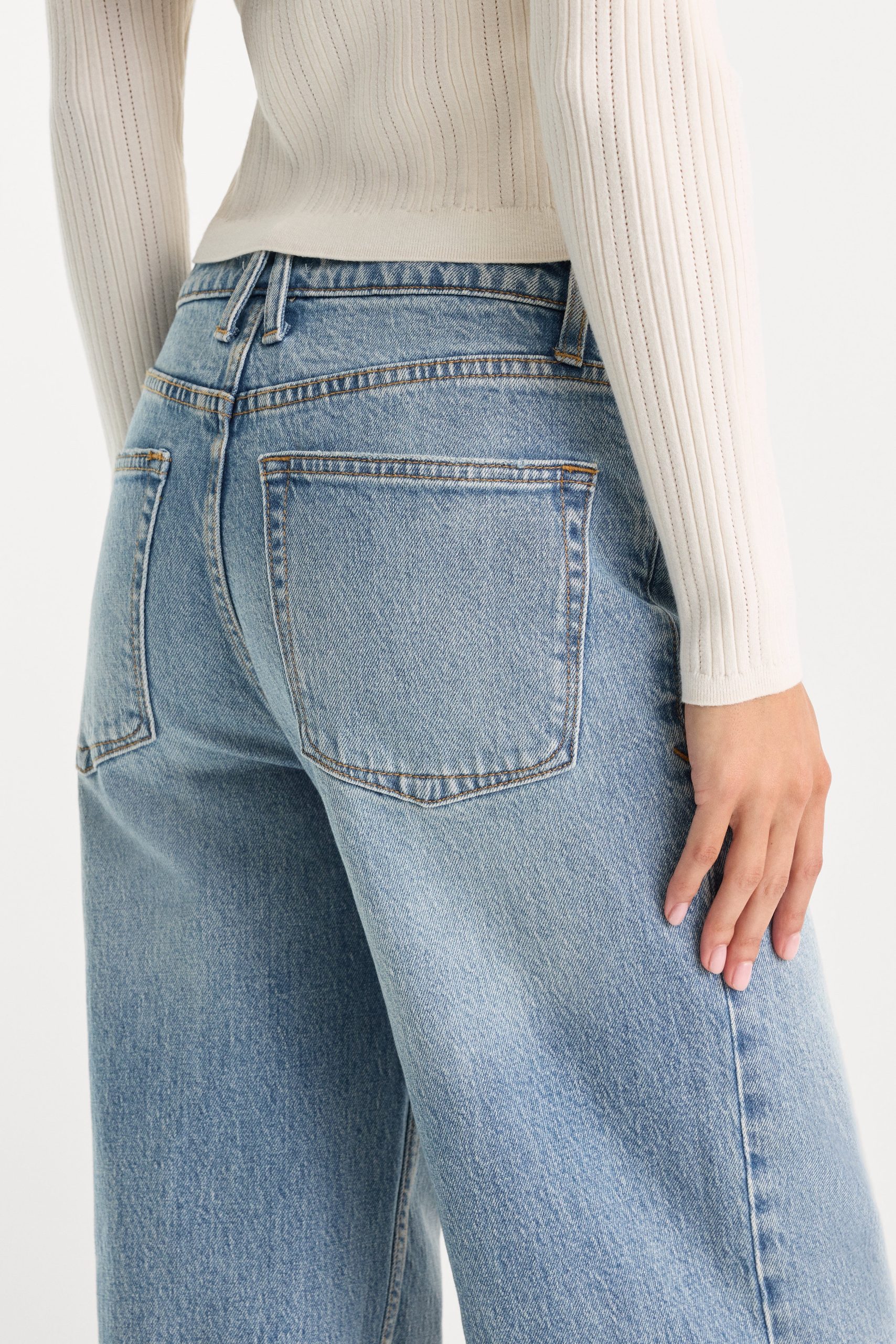 VINTAGE WIDE JEANS | INDIGO1242 - Image 6