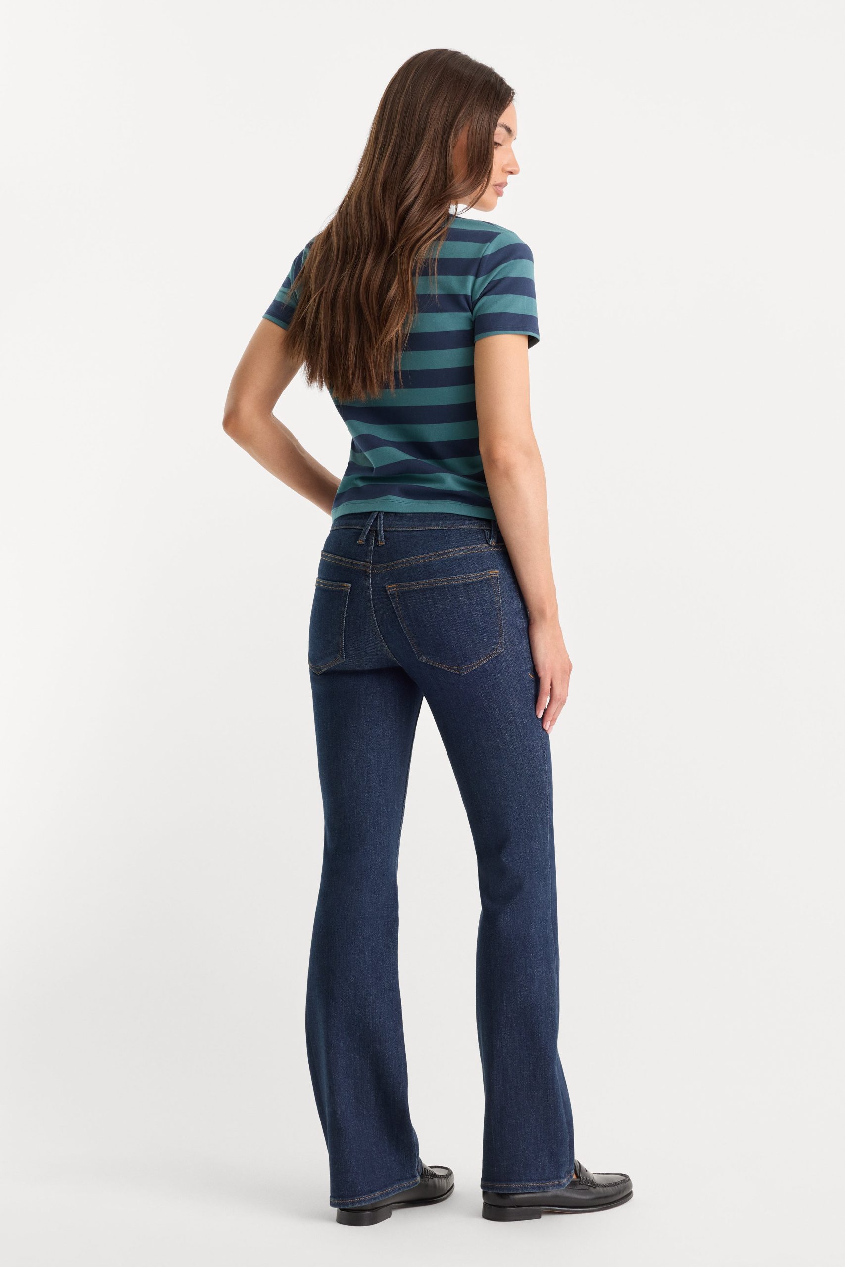 GOOD LOW RISE BOOTCUT JEANS | INDIGO1231 - Image 5