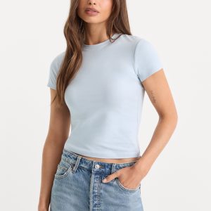THE BABY TEE | SKY