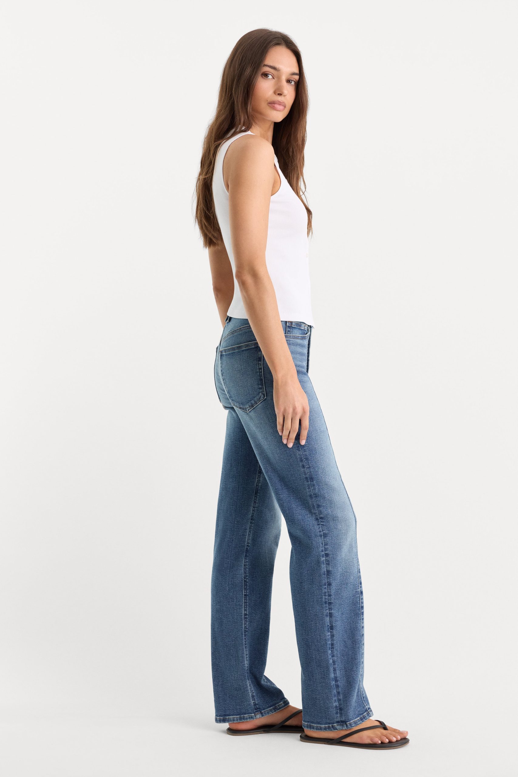 GOOD TRUE STRAIGHT JEANS | INDIGO1236 - Image 3