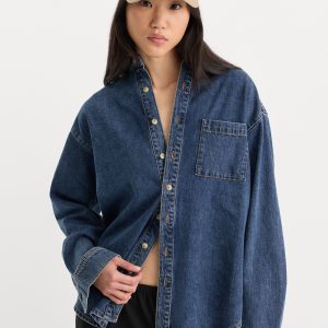 THE DENIM EASY SHIRT | ALCOVE