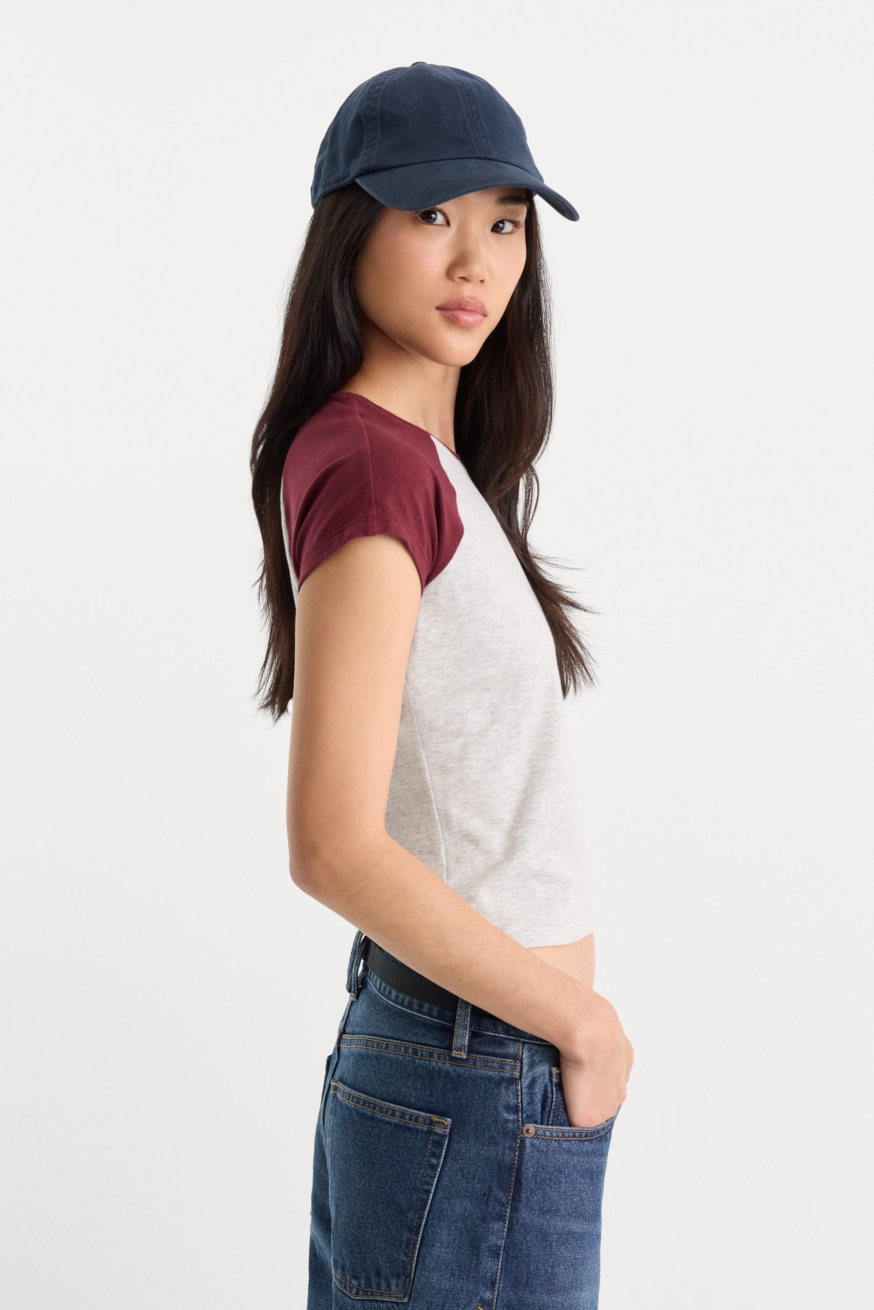 THE RAGLAN TEE | VINTAGE GREY - Image 3