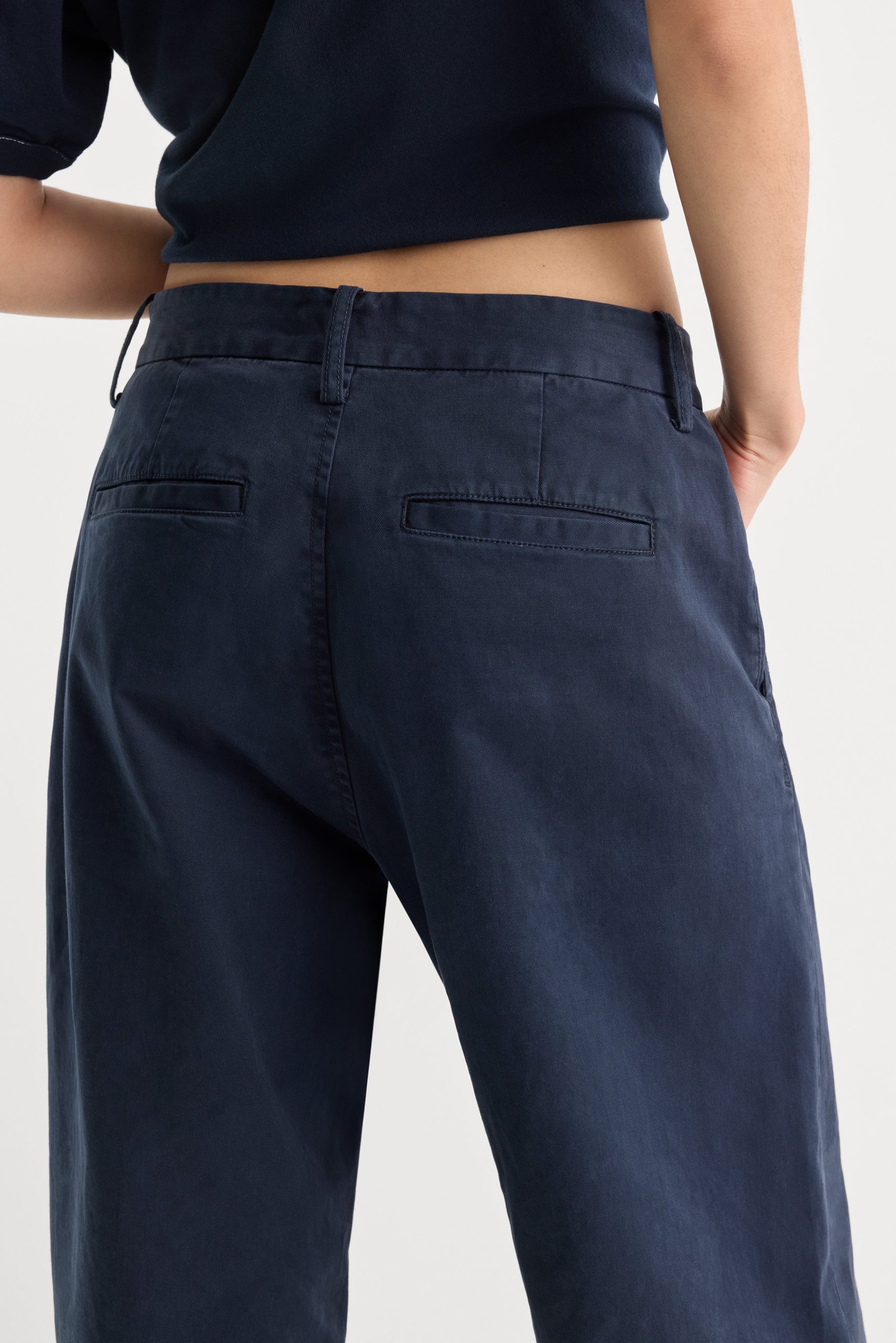 LOW SLUNG BAGGY TROUSER | NEW NAVY - Image 6