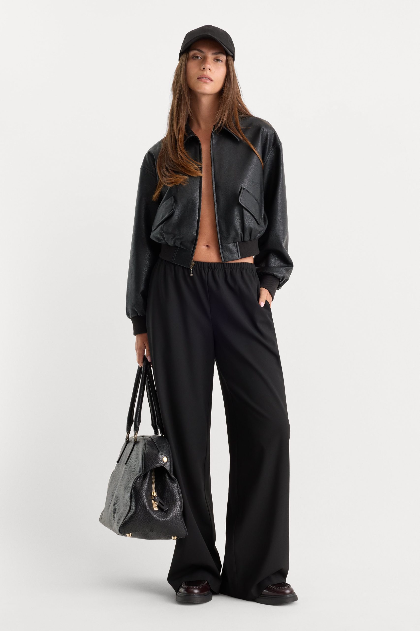 THE PULL ON TROUSER | BLACK001