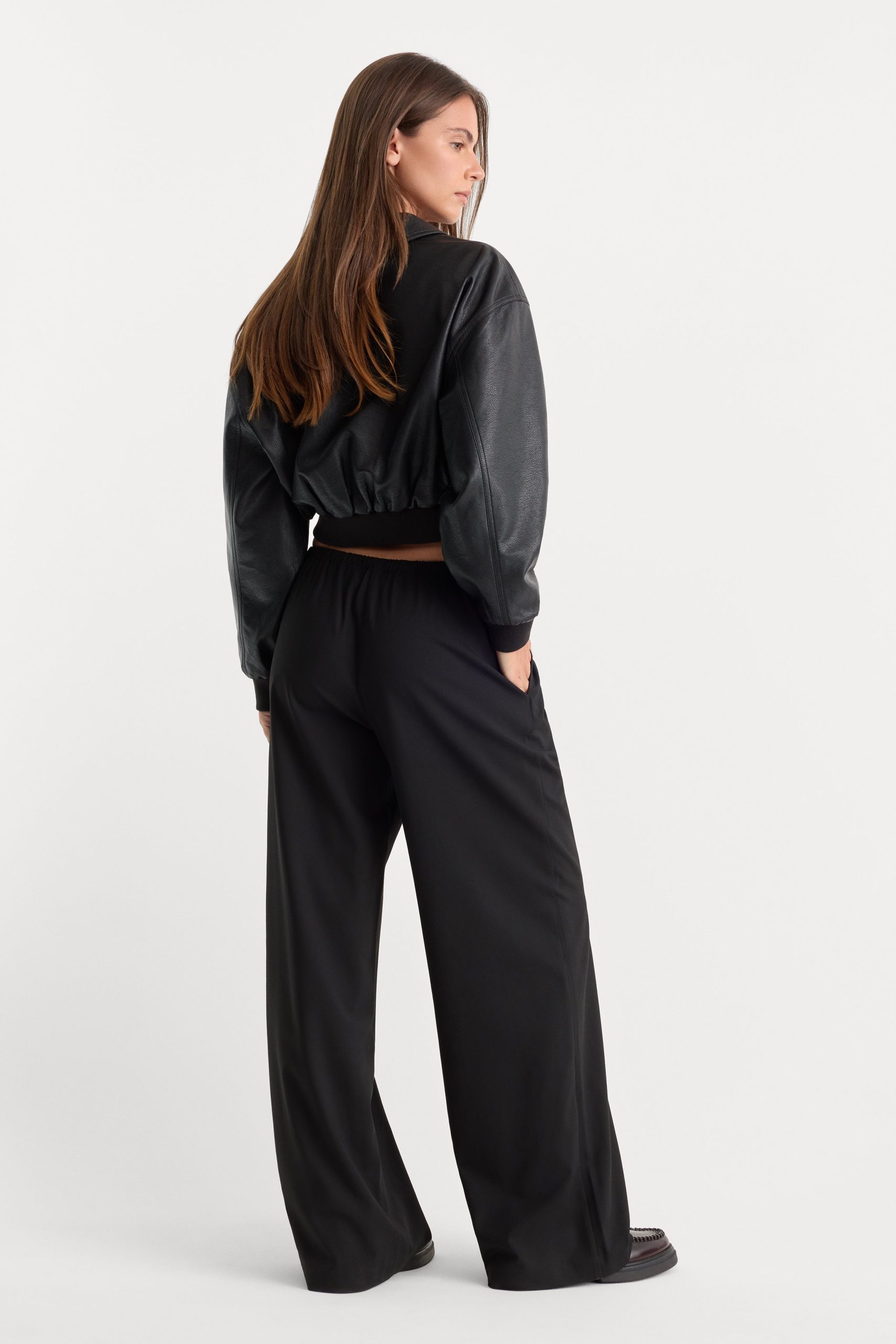 THE PULL ON TROUSER | BLACK001 - Image 3