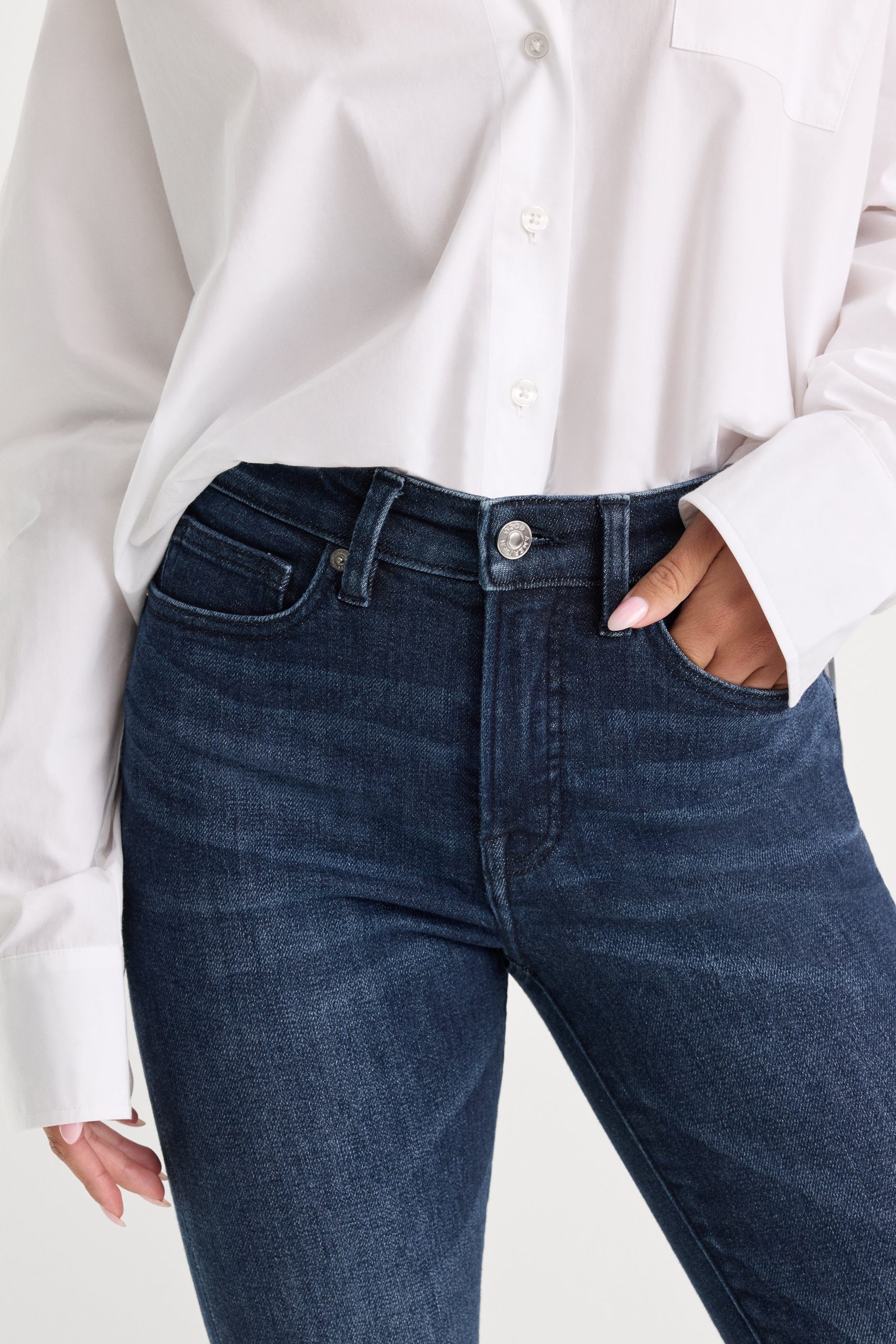 GOOD PETITE STRAIGHT JEANS | ATLAS BLUE - Image 4